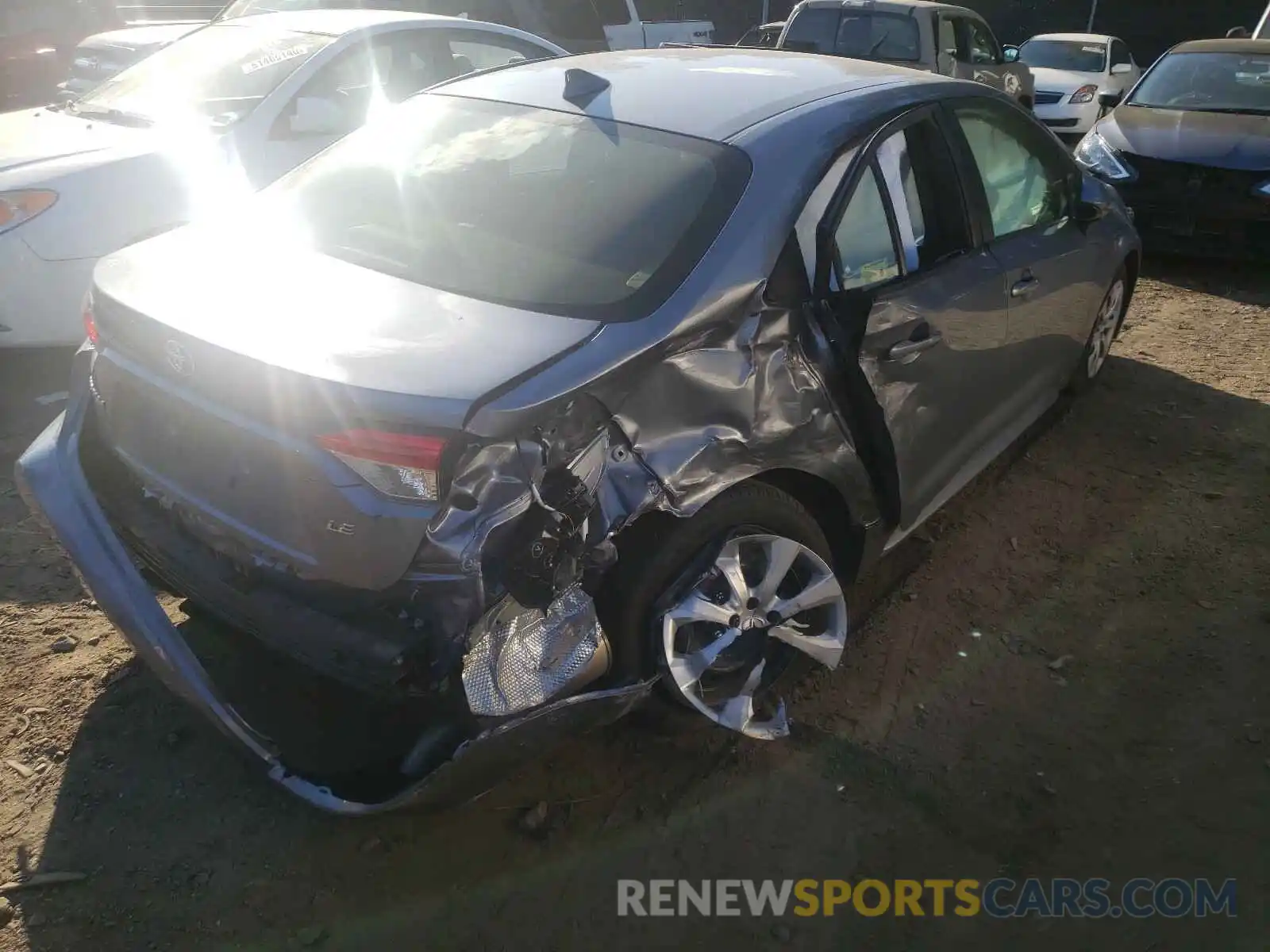 9 Photograph of a damaged car JTDEPRAE4LJ086668 TOYOTA COROLLA 2020