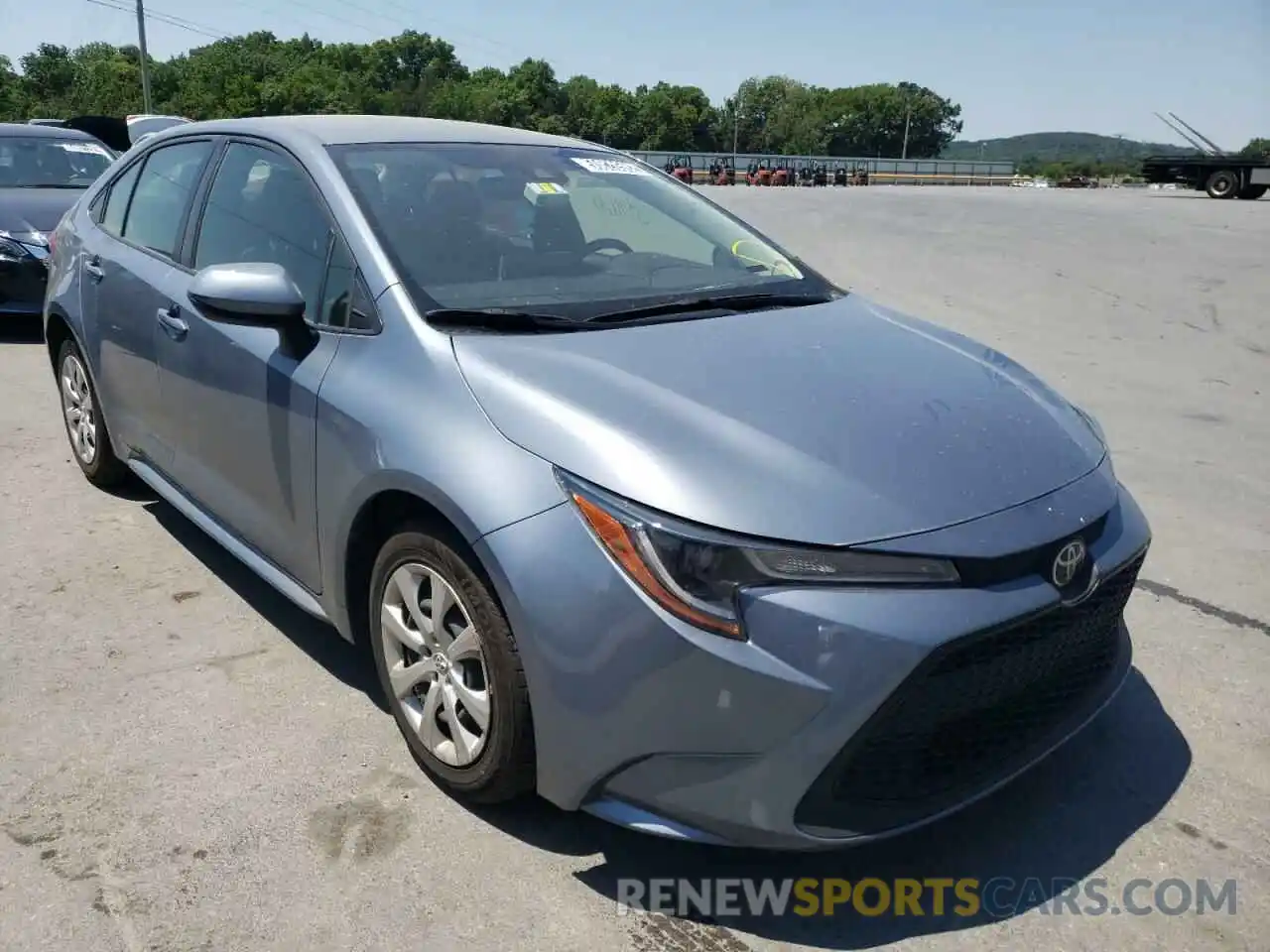 1 Photograph of a damaged car JTDEPRAE4LJ087559 TOYOTA COROLLA 2020