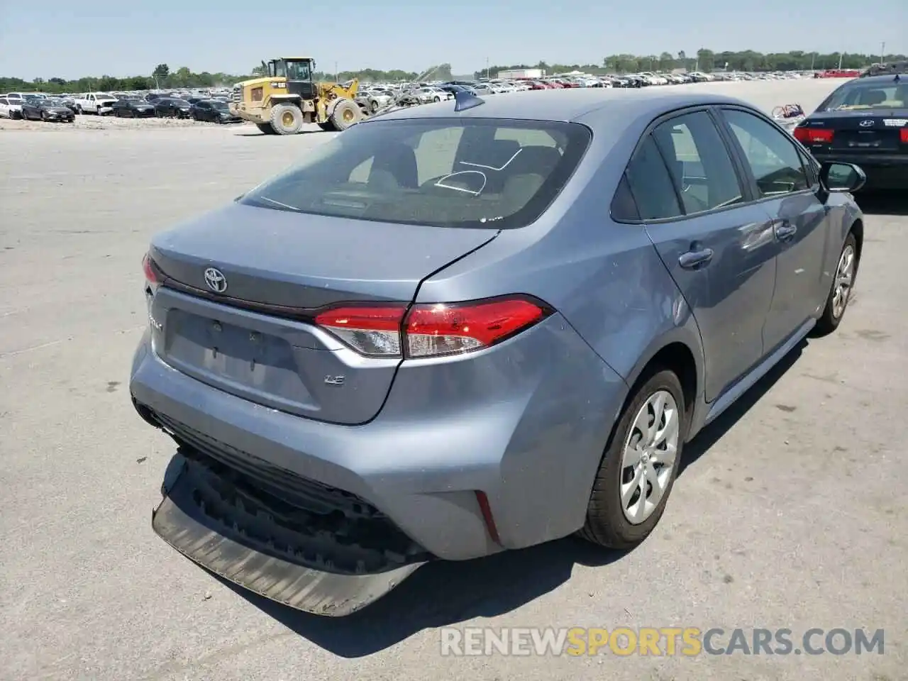 4 Photograph of a damaged car JTDEPRAE4LJ087559 TOYOTA COROLLA 2020