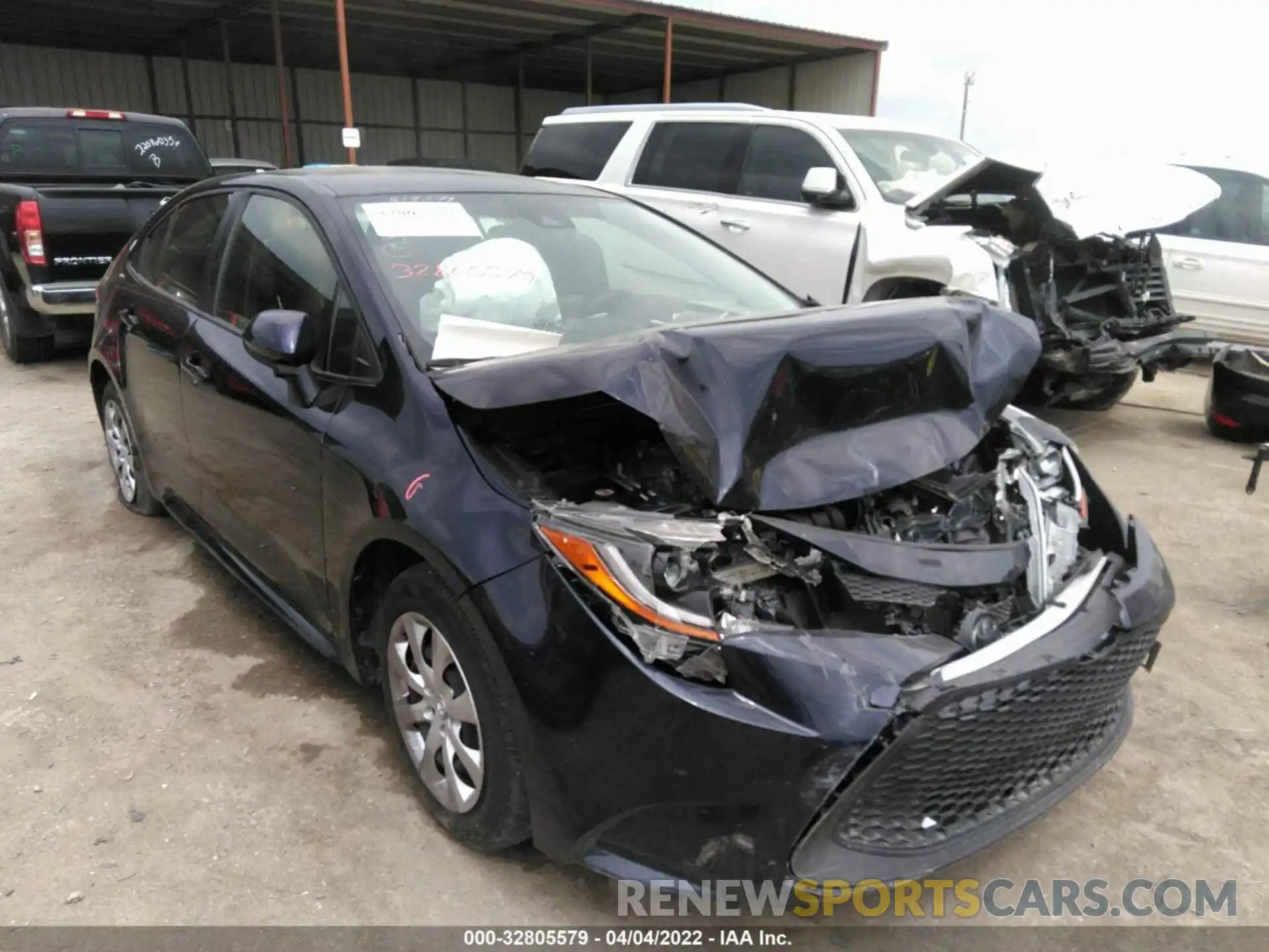 6 Photograph of a damaged car JTDEPRAE4LJ087674 TOYOTA COROLLA 2020