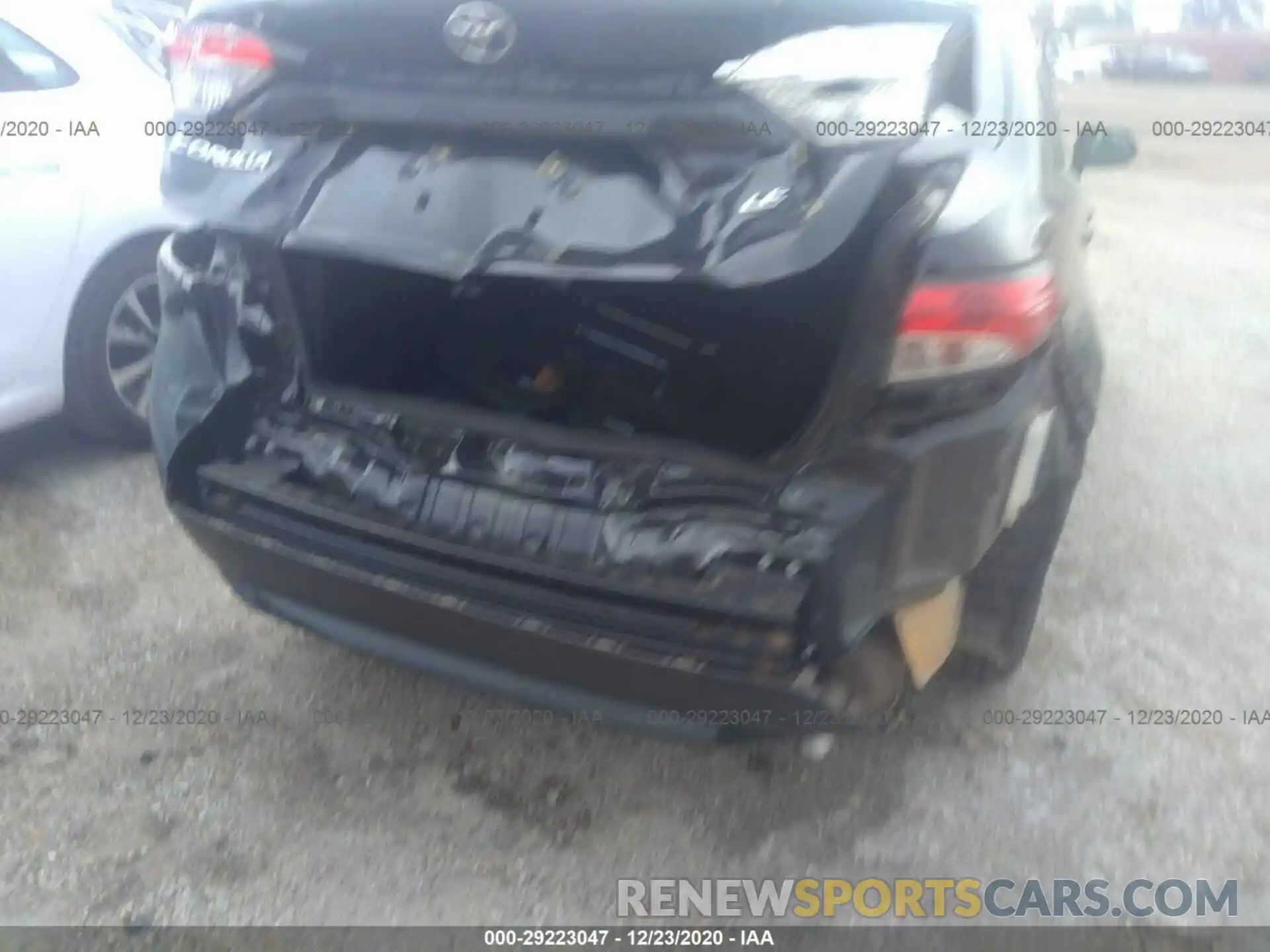 6 Photograph of a damaged car JTDEPRAE4LJ087982 TOYOTA COROLLA 2020