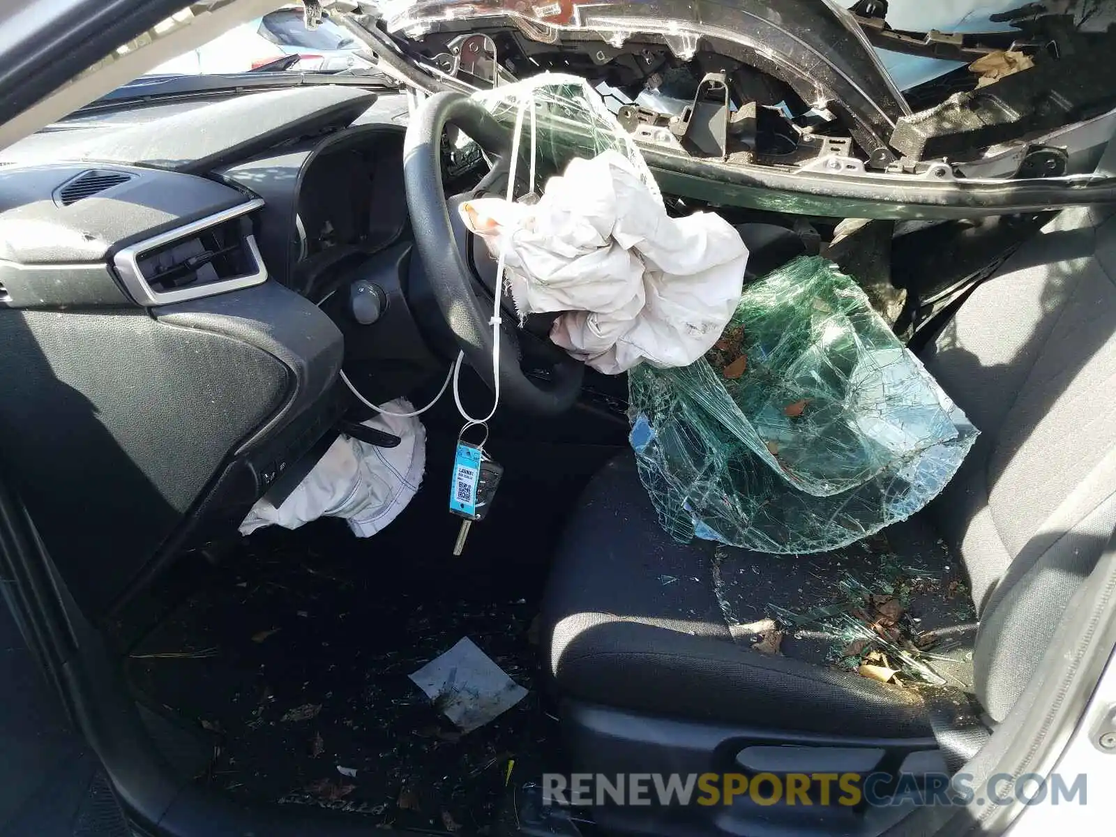 5 Photograph of a damaged car JTDEPRAE4LJ088081 TOYOTA COROLLA 2020