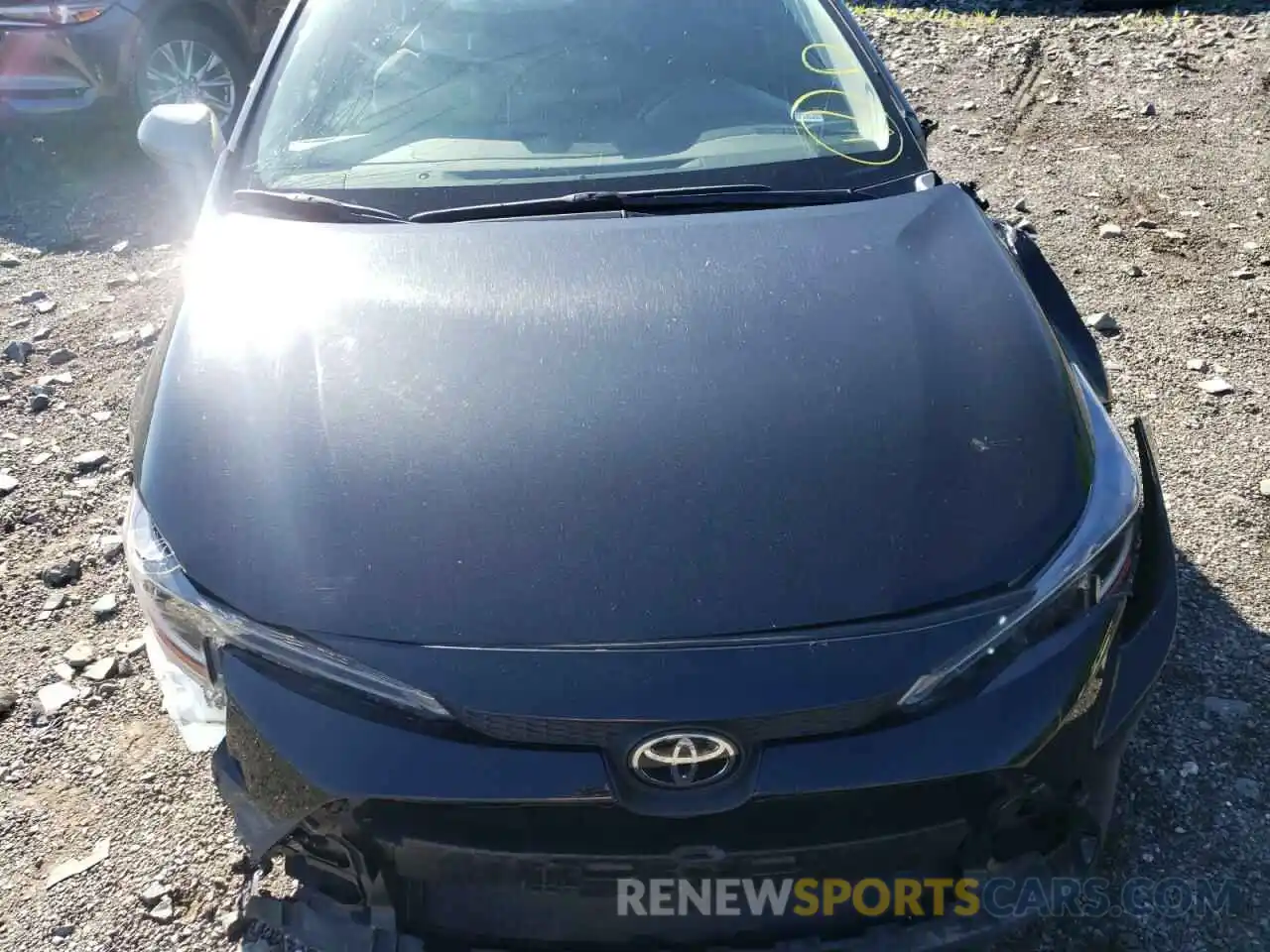 7 Photograph of a damaged car JTDEPRAE4LJ090347 TOYOTA COROLLA 2020