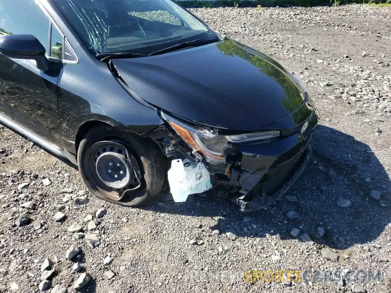 9 Photograph of a damaged car JTDEPRAE4LJ090347 TOYOTA COROLLA 2020