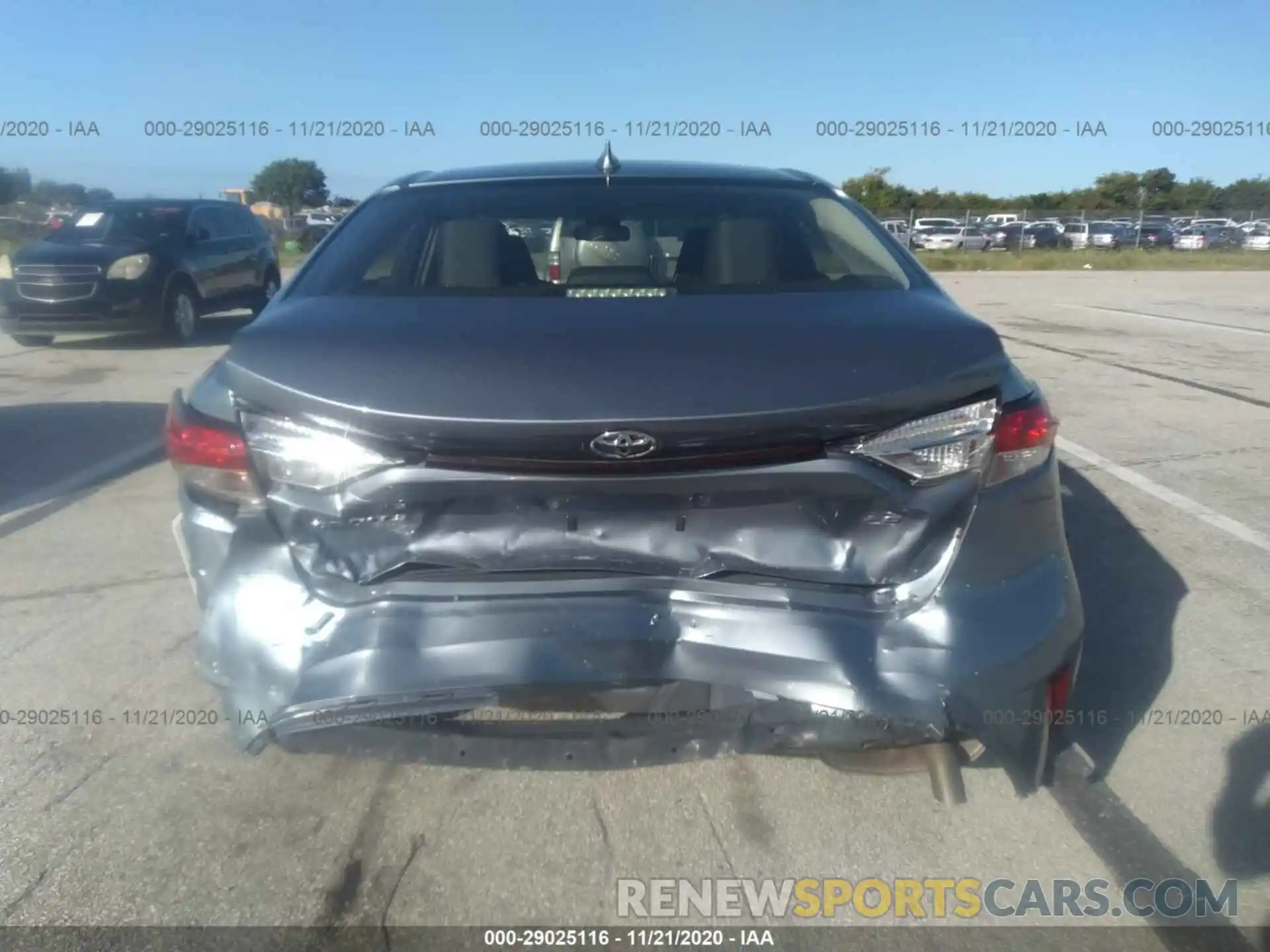 6 Photograph of a damaged car JTDEPRAE4LJ096441 TOYOTA COROLLA 2020