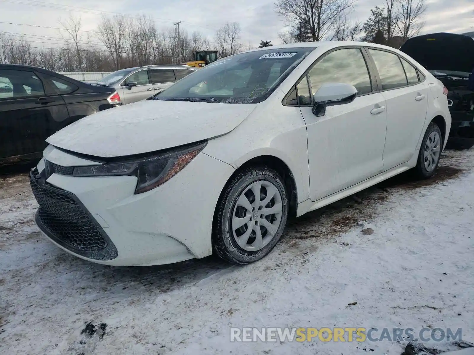 2 Photograph of a damaged car JTDEPRAE4LJ101024 TOYOTA COROLLA 2020