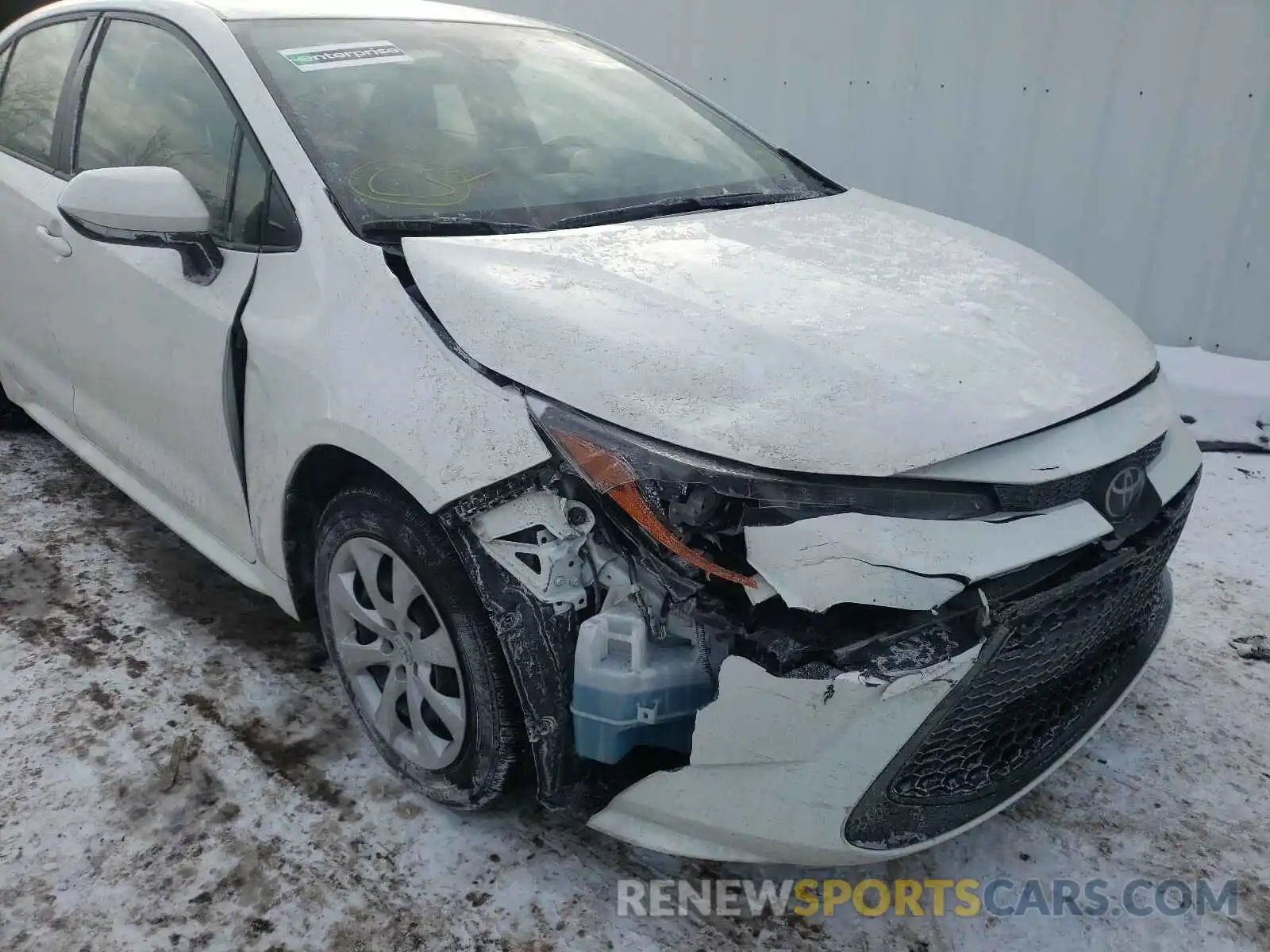 9 Photograph of a damaged car JTDEPRAE4LJ101024 TOYOTA COROLLA 2020