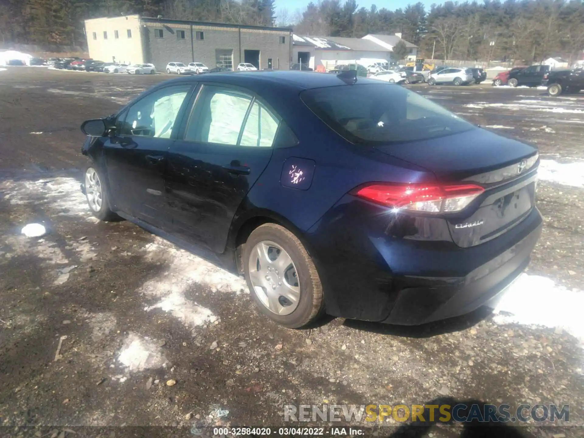 3 Photograph of a damaged car JTDEPRAE4LJ101430 TOYOTA COROLLA 2020