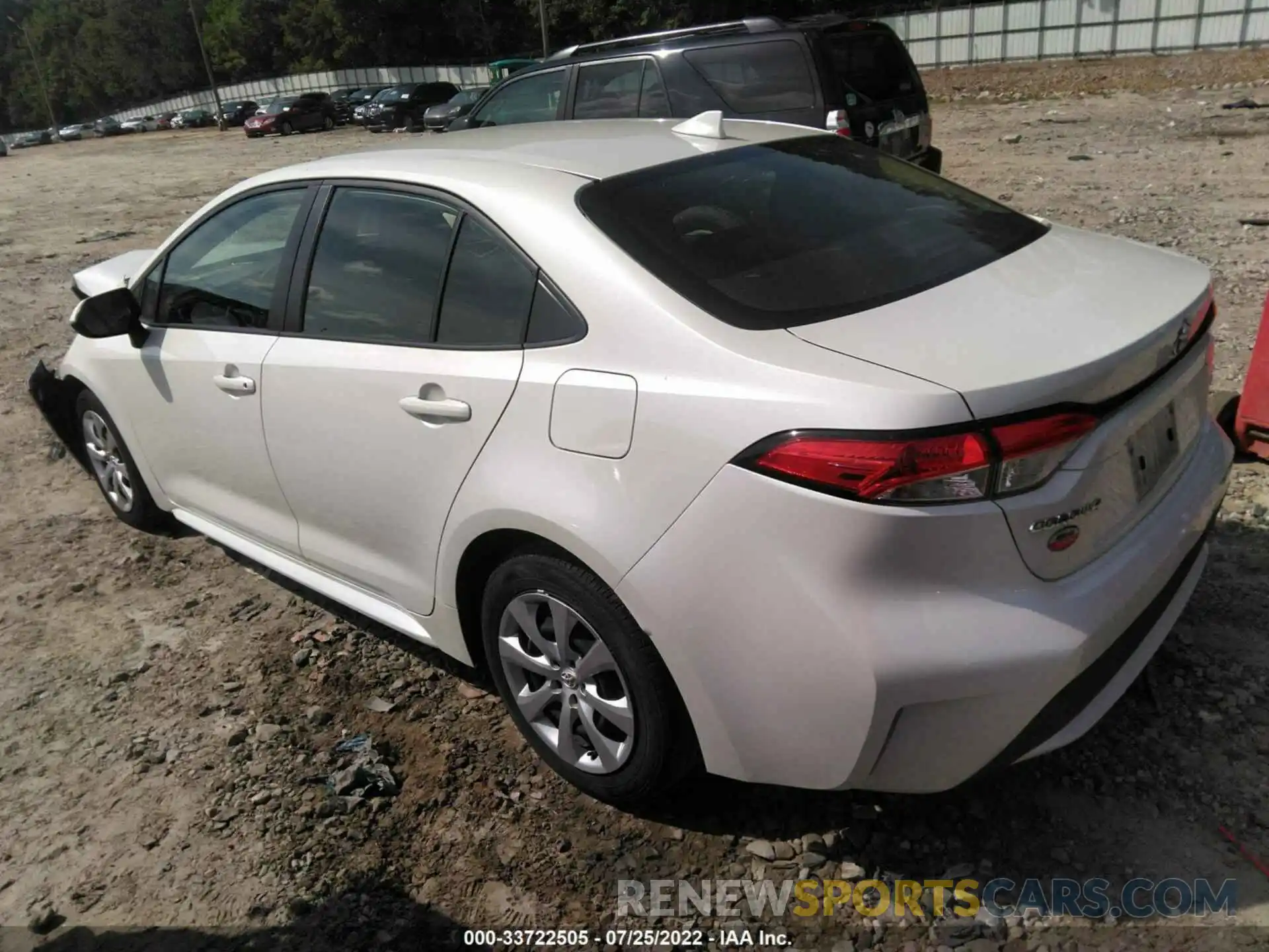 3 Photograph of a damaged car JTDEPRAE4LJ101685 TOYOTA COROLLA 2020