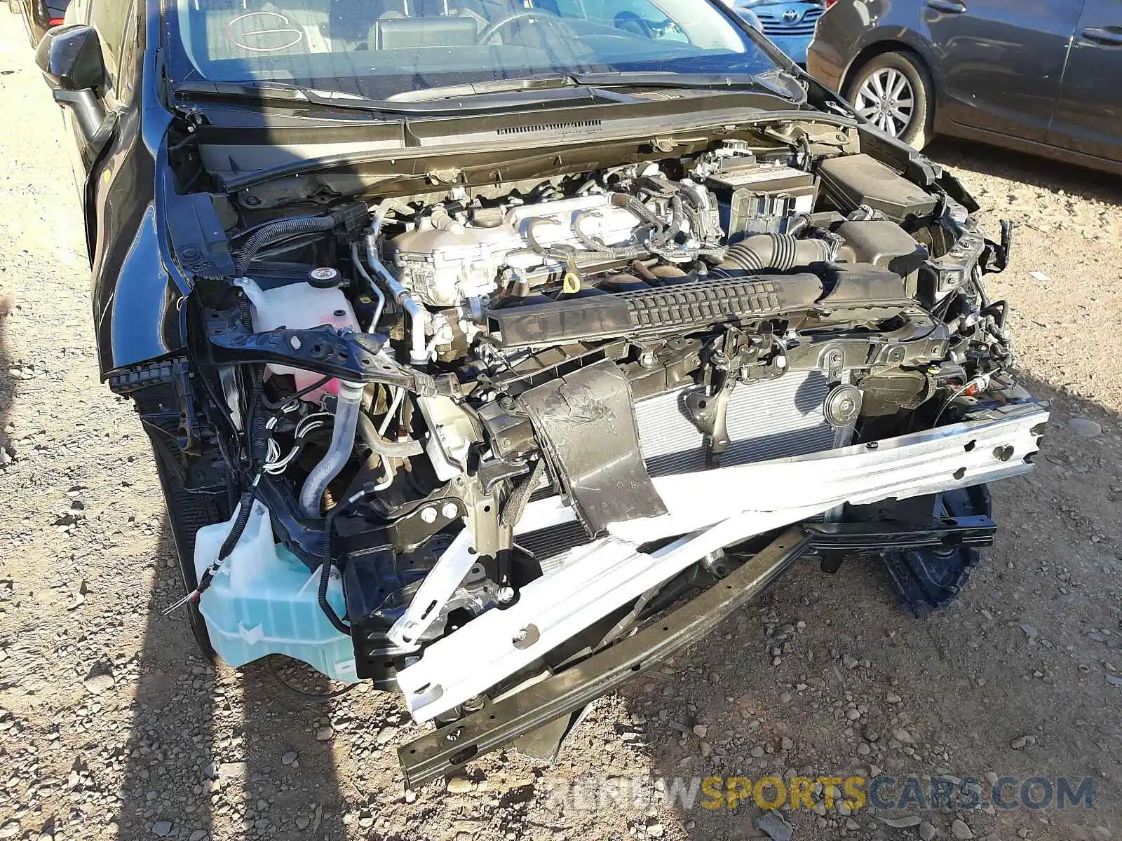 9 Photograph of a damaged car JTDEPRAE4LJ102254 TOYOTA COROLLA 2020
