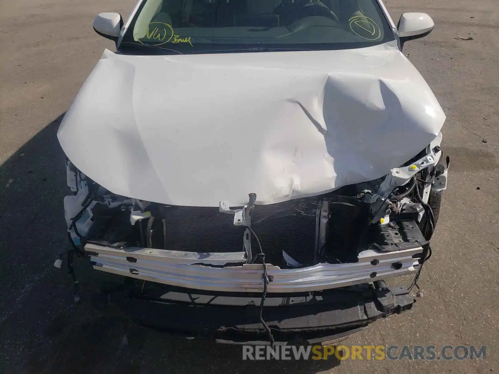 9 Photograph of a damaged car JTDEPRAE4LJ110189 TOYOTA COROLLA 2020