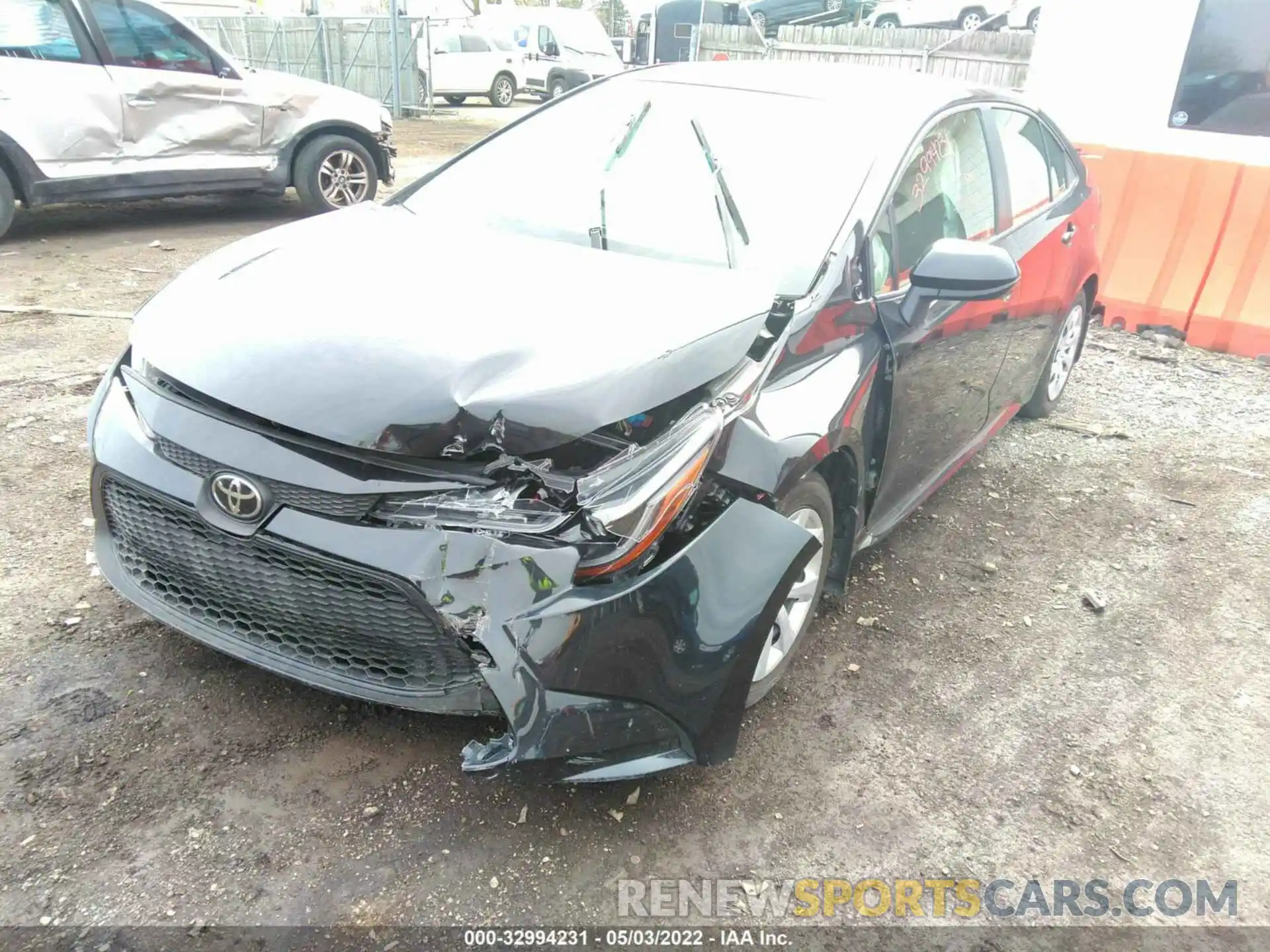 6 Photograph of a damaged car JTDEPRAE4LJ111889 TOYOTA COROLLA 2020