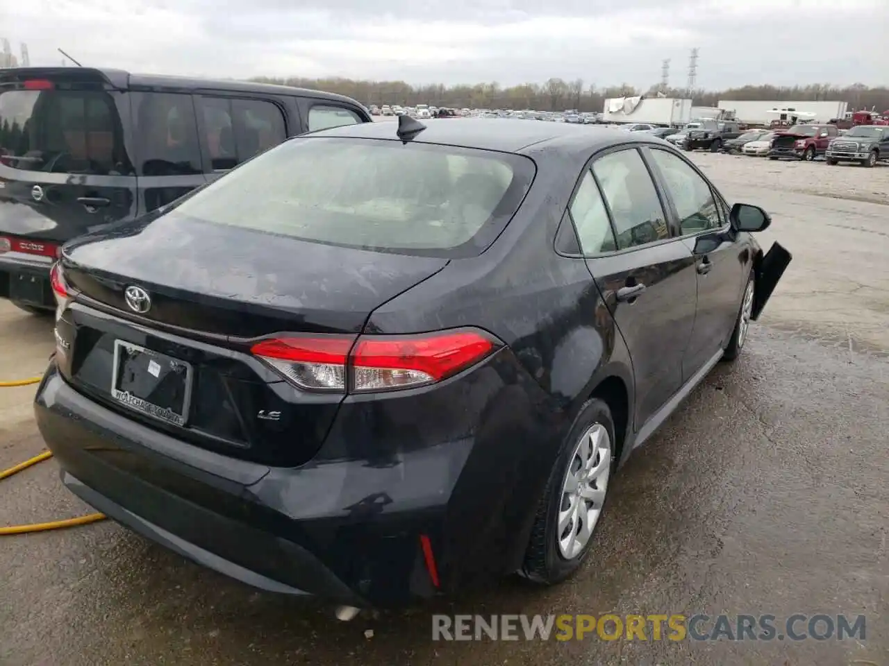 4 Photograph of a damaged car JTDEPRAE4LJ113190 TOYOTA COROLLA 2020