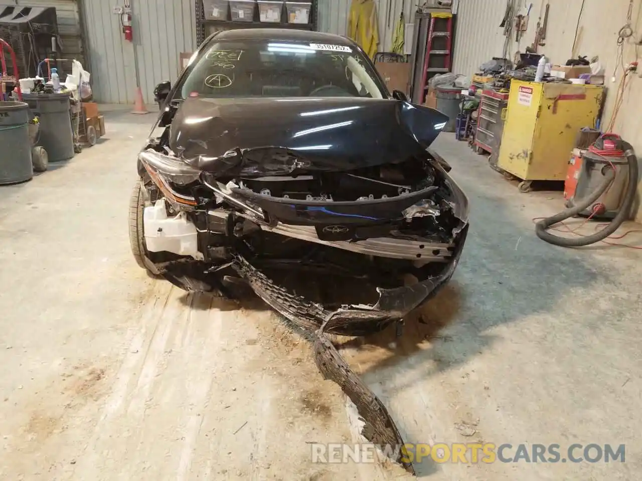 9 Photograph of a damaged car JTDEPRAE4LJ113433 TOYOTA COROLLA 2020