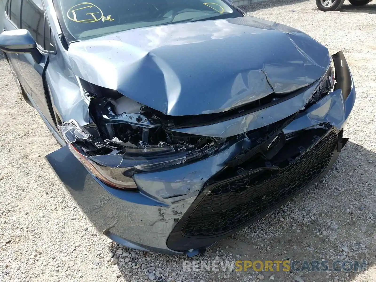 9 Photograph of a damaged car JTDEPRAE4LJ113531 TOYOTA COROLLA 2020