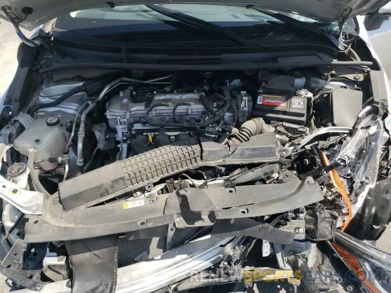 7 Photograph of a damaged car JTDEPRAE4LJ114260 TOYOTA COROLLA 2020