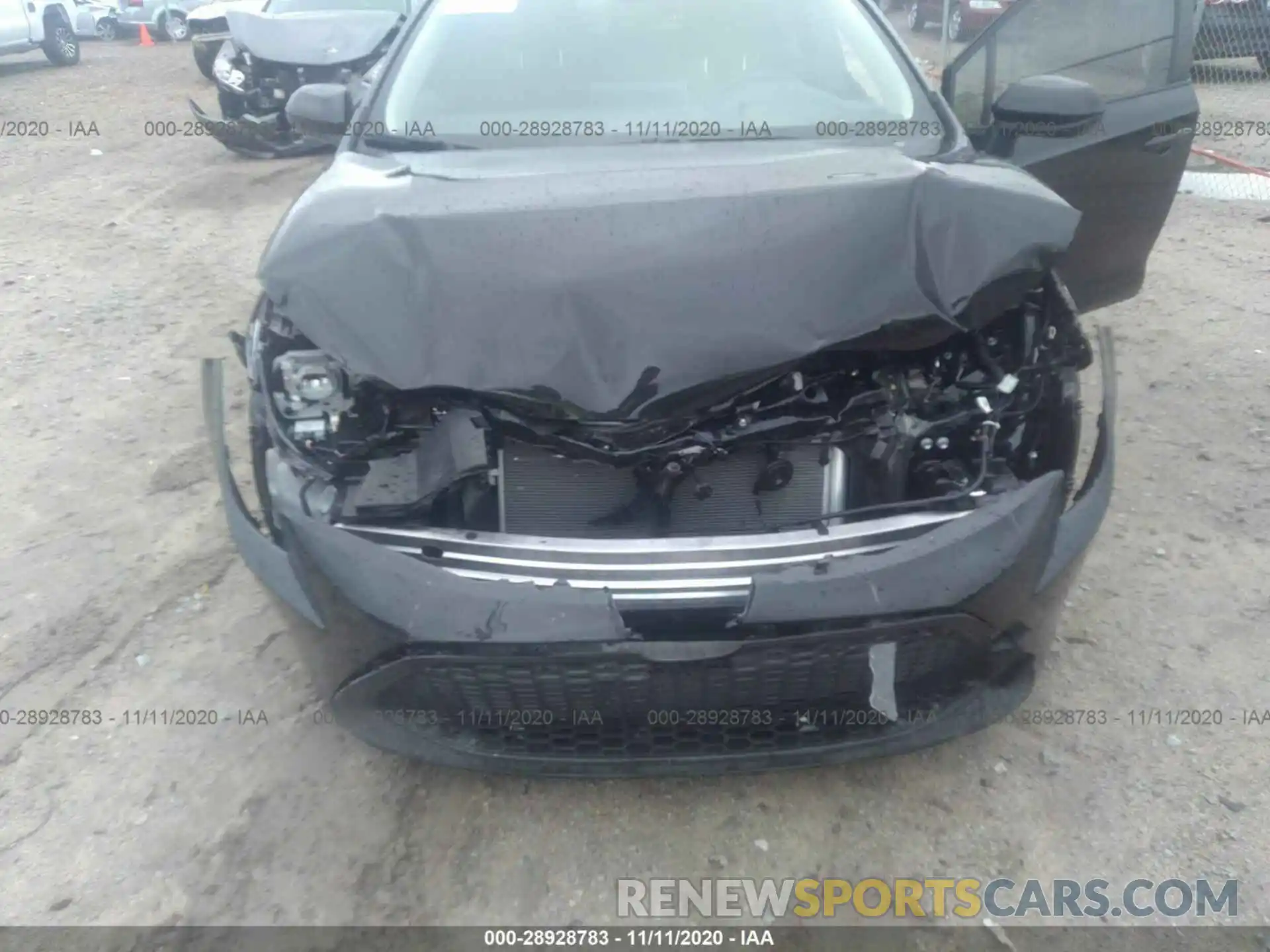 6 Photograph of a damaged car JTDEPRAE4LJ115473 TOYOTA COROLLA 2020