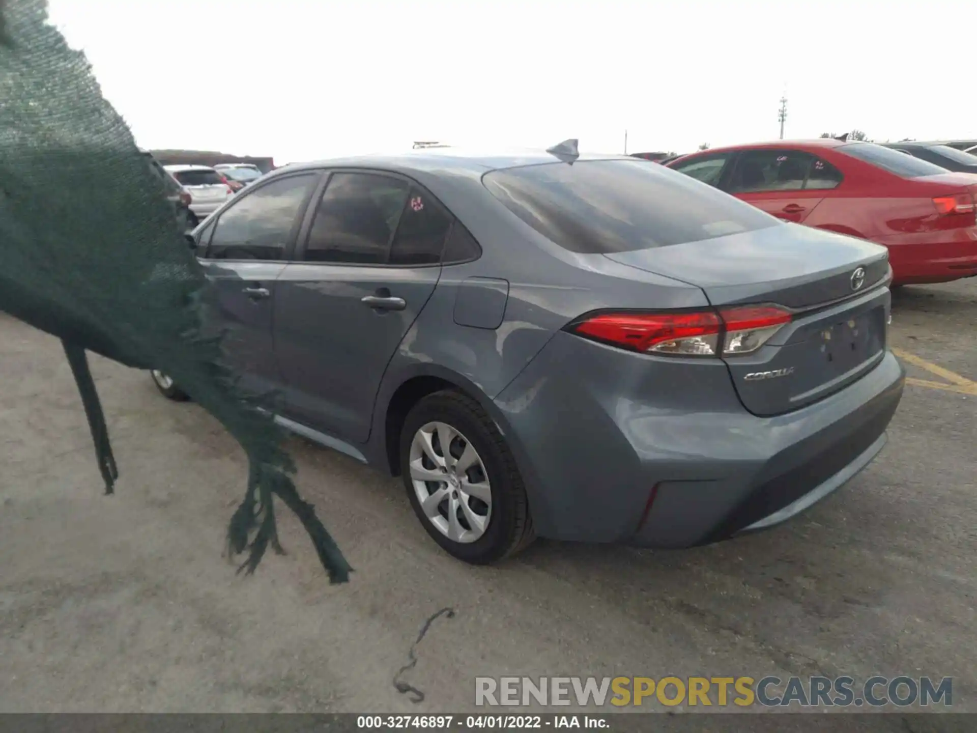 3 Photograph of a damaged car JTDEPRAE5LJ000607 TOYOTA COROLLA 2020