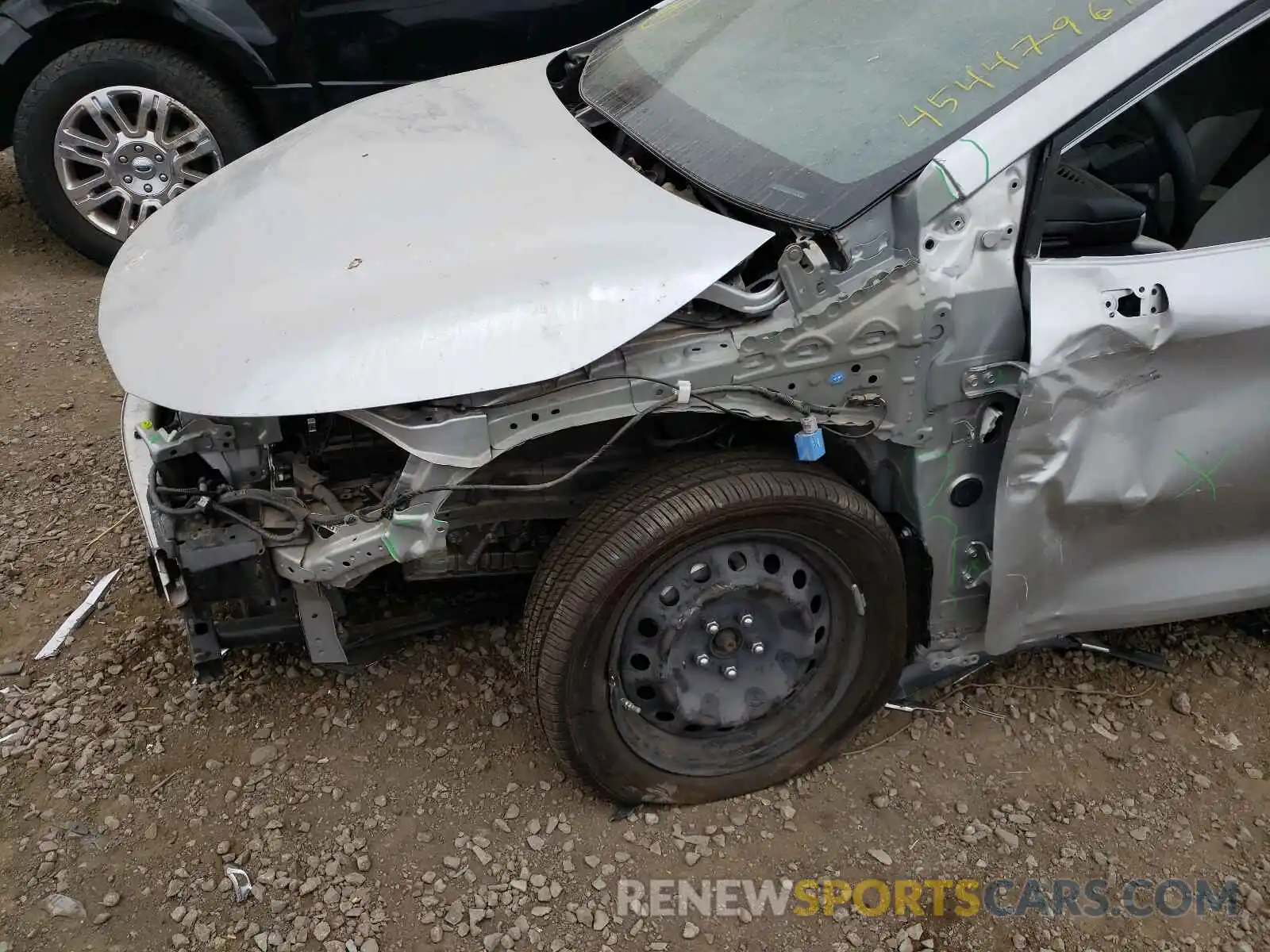 9 Фотография поврежденного автомобиля JTDEPRAE5LJ000896 TOYOTA COROLLA 2020
