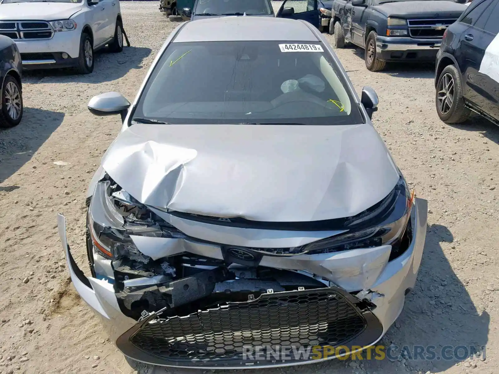 9 Photograph of a damaged car JTDEPRAE5LJ001966 TOYOTA COROLLA 2020