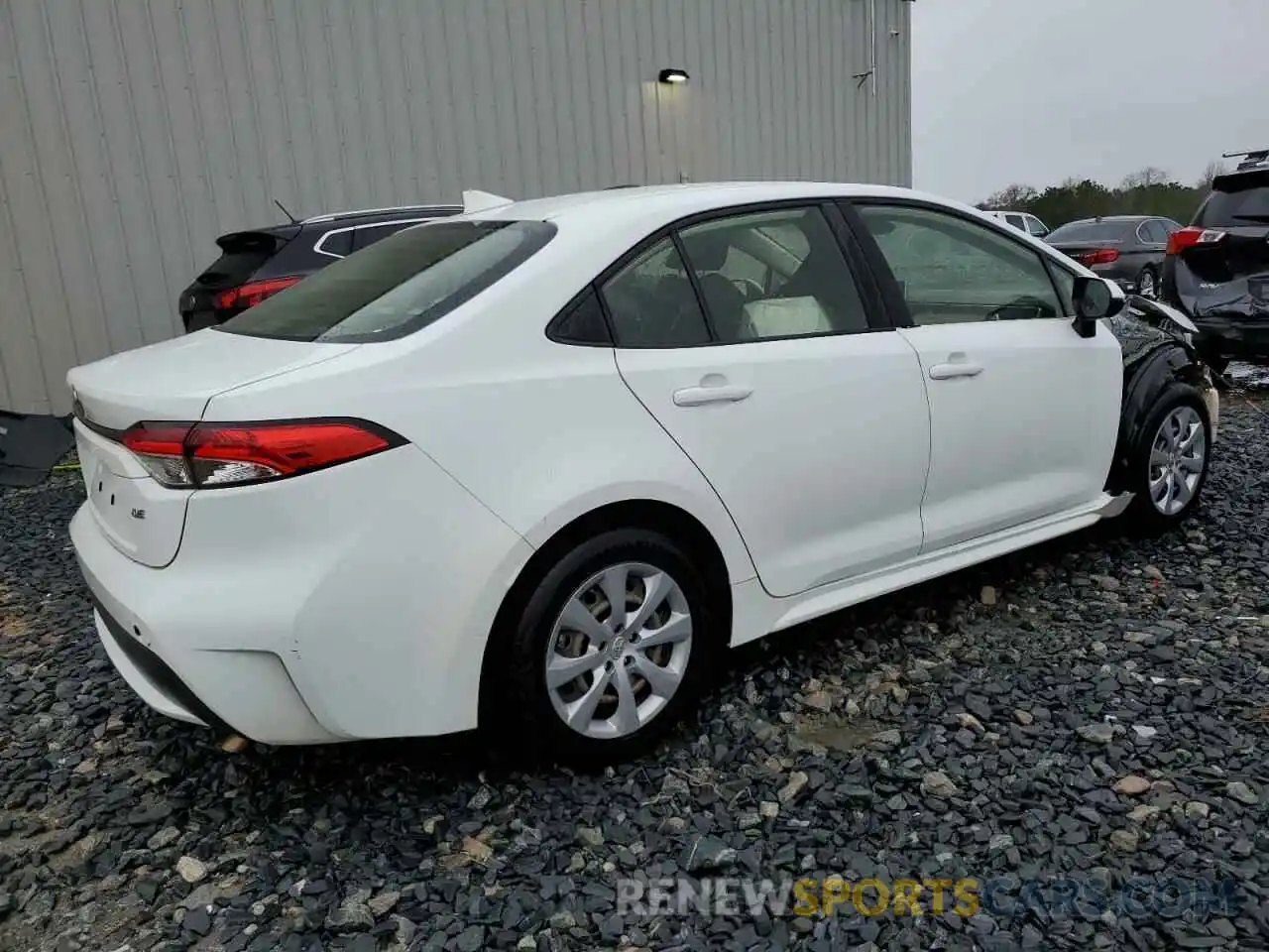 3 Photograph of a damaged car JTDEPRAE5LJ002275 TOYOTA COROLLA 2020