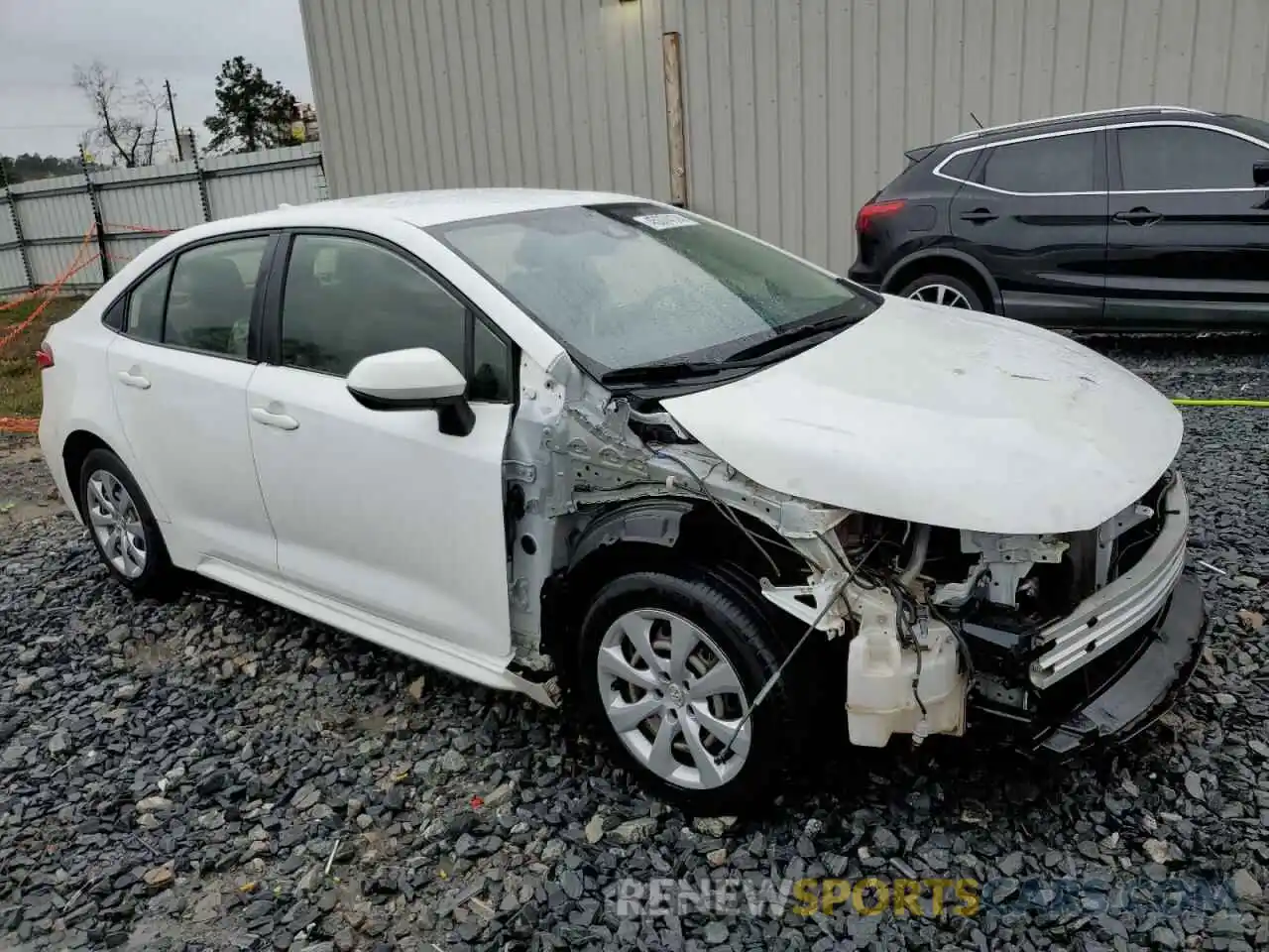 4 Photograph of a damaged car JTDEPRAE5LJ002275 TOYOTA COROLLA 2020