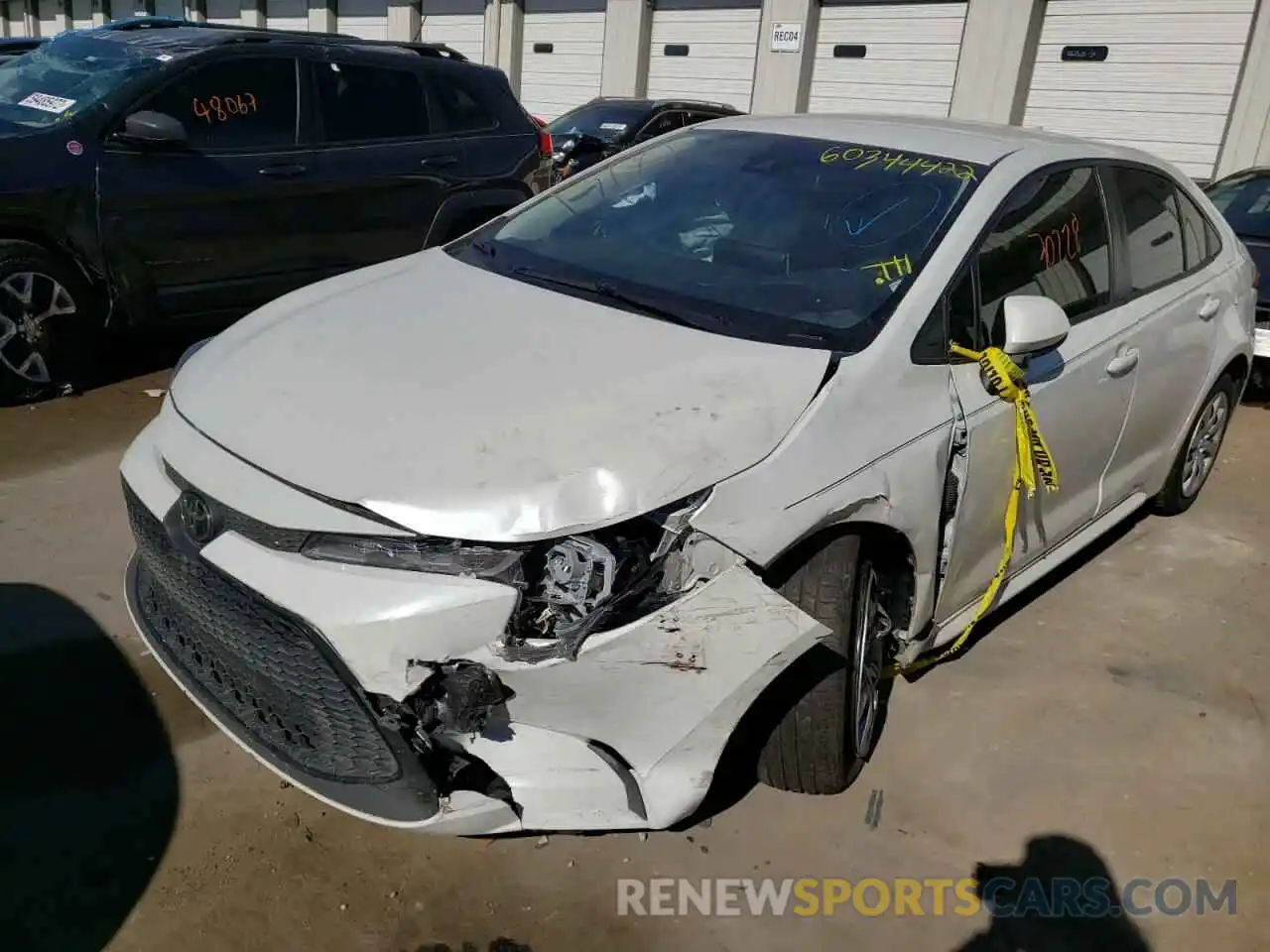 9 Photograph of a damaged car JTDEPRAE5LJ002535 TOYOTA COROLLA 2020