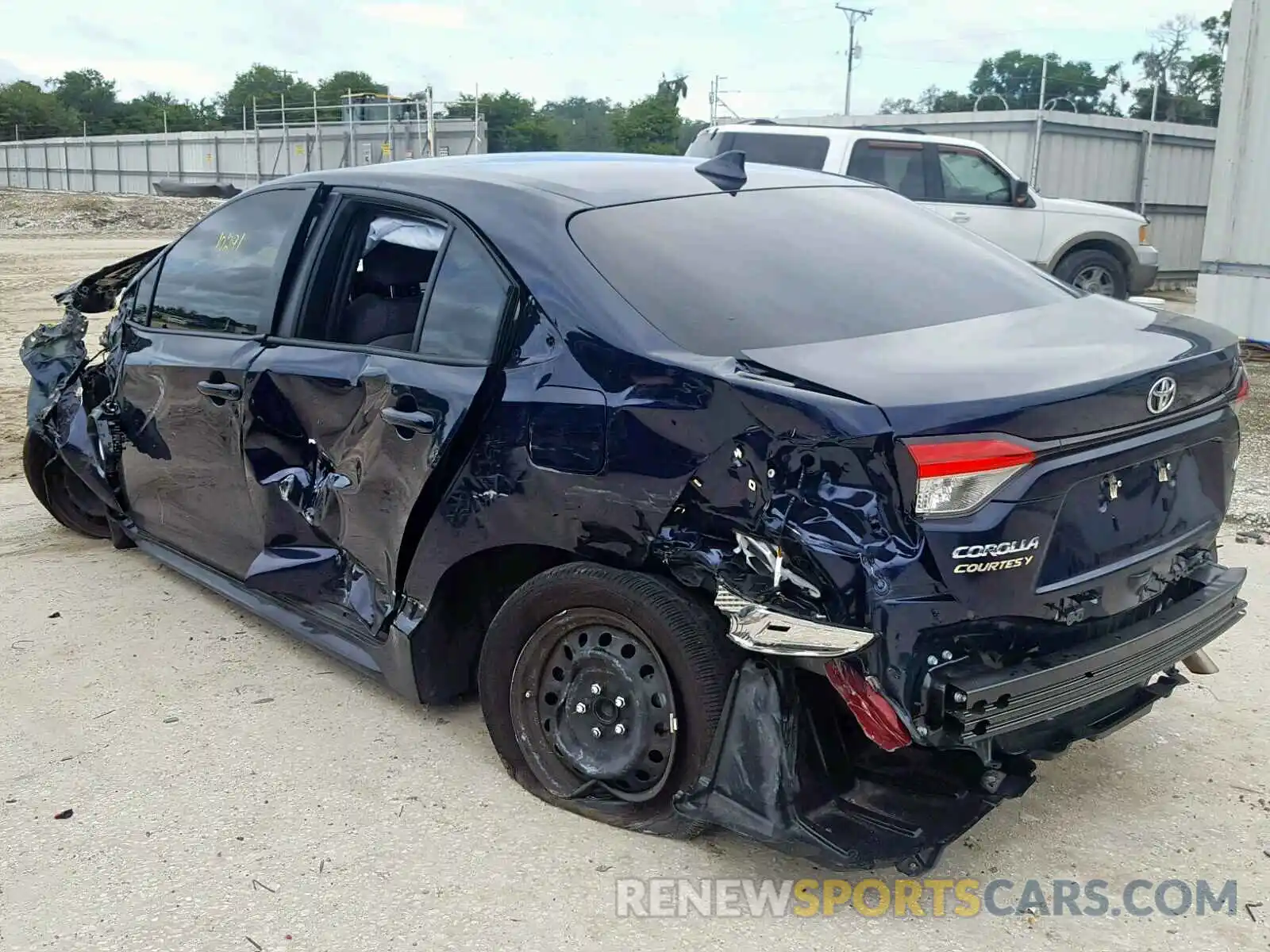 3 Photograph of a damaged car JTDEPRAE5LJ003524 TOYOTA COROLLA 2020