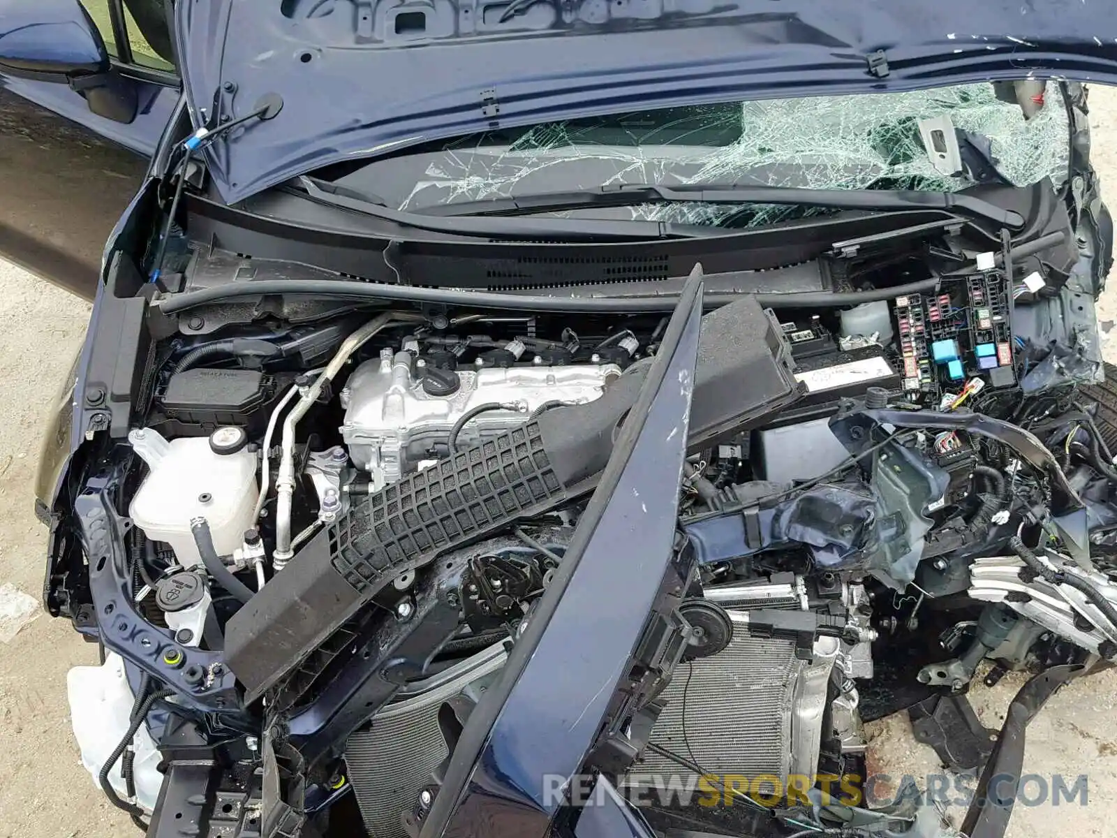 7 Photograph of a damaged car JTDEPRAE5LJ003524 TOYOTA COROLLA 2020