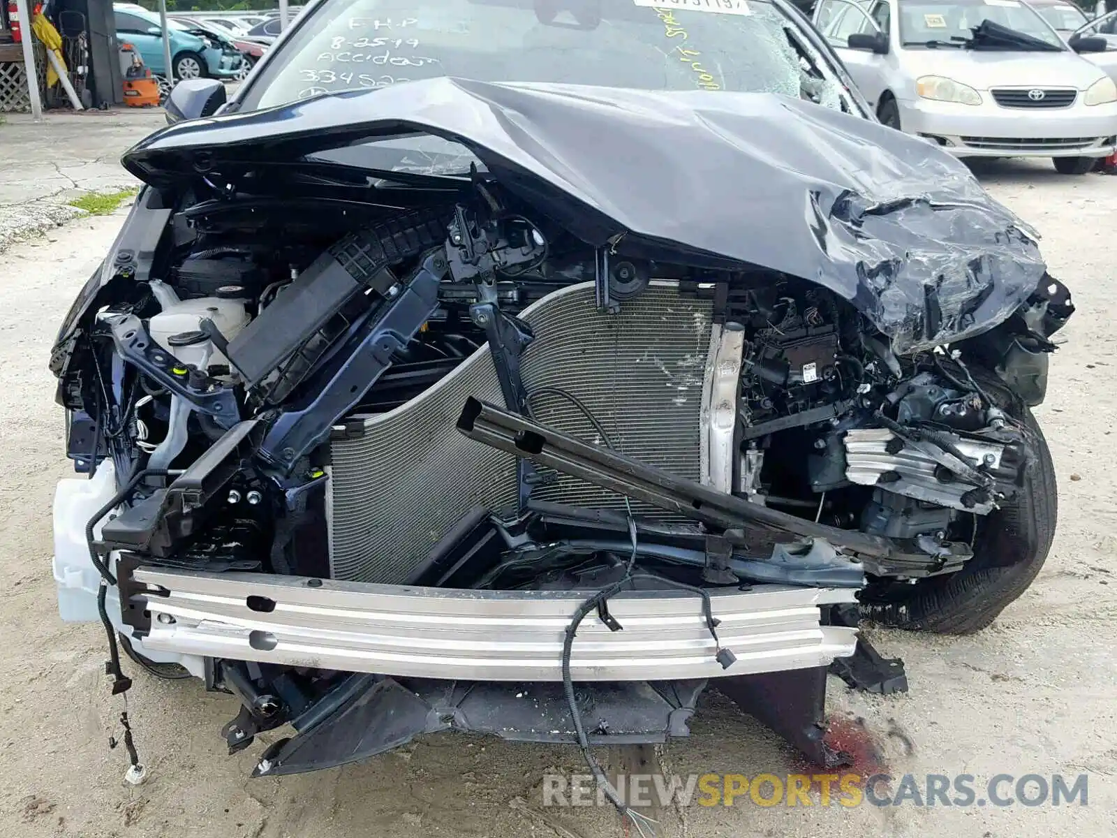 9 Photograph of a damaged car JTDEPRAE5LJ003524 TOYOTA COROLLA 2020