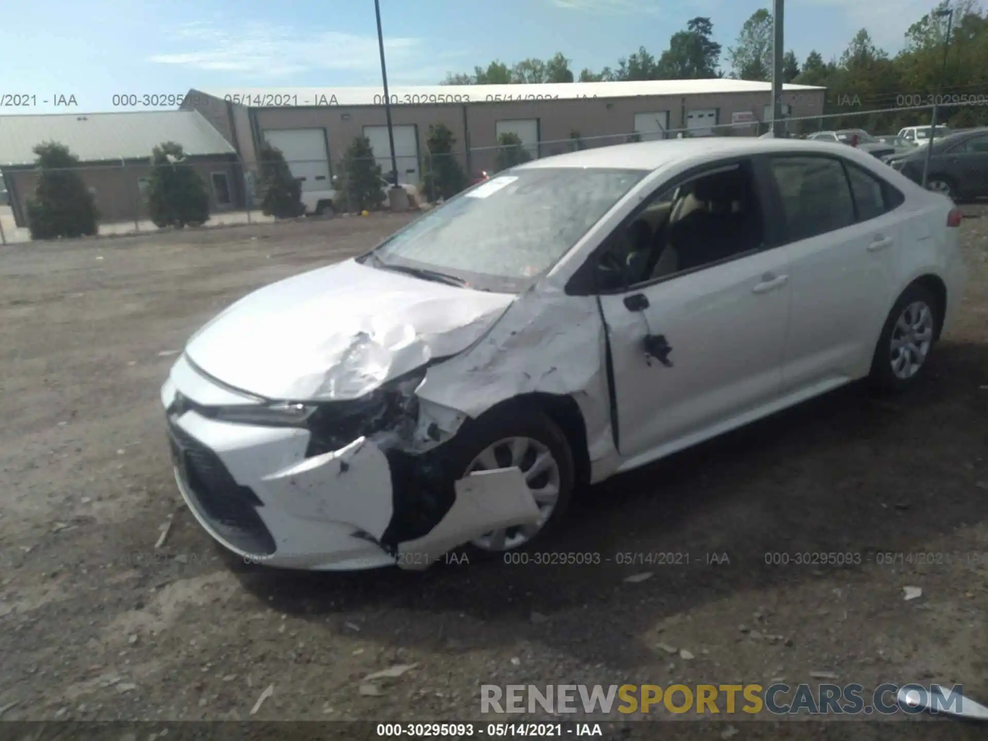 6 Photograph of a damaged car JTDEPRAE5LJ006696 TOYOTA COROLLA 2020