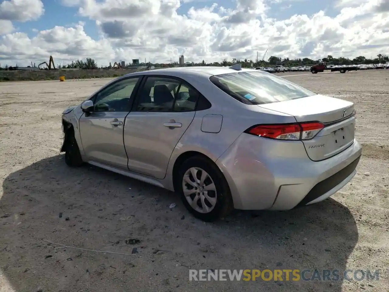 3 Photograph of a damaged car JTDEPRAE5LJ006987 TOYOTA COROLLA 2020