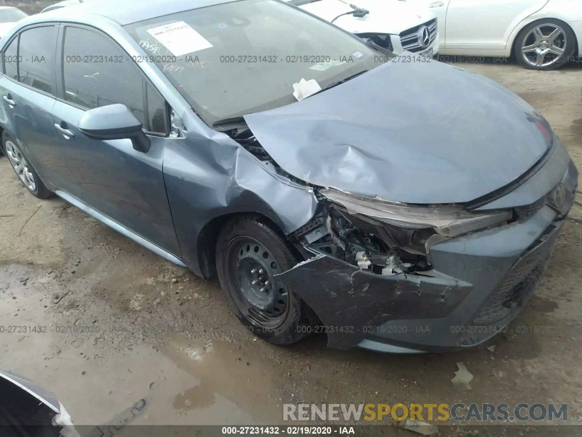 6 Photograph of a damaged car JTDEPRAE5LJ007413 TOYOTA COROLLA 2020