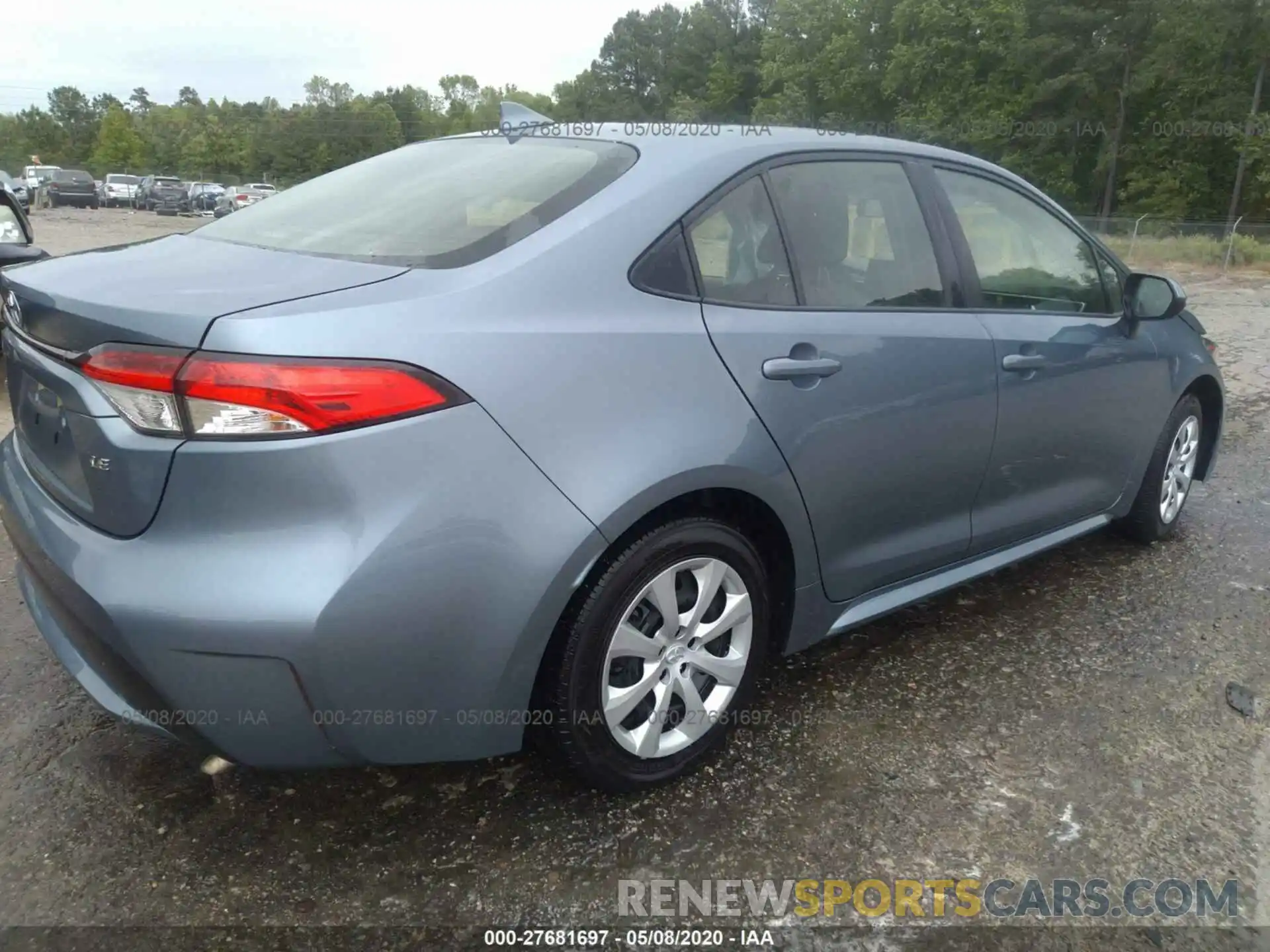 4 Photograph of a damaged car JTDEPRAE5LJ008304 TOYOTA COROLLA 2020