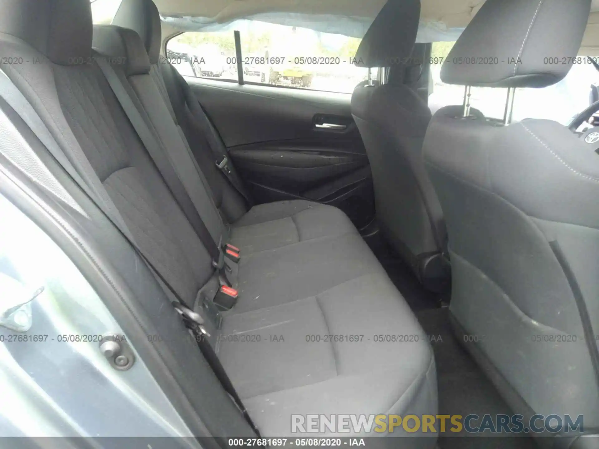 8 Photograph of a damaged car JTDEPRAE5LJ008304 TOYOTA COROLLA 2020