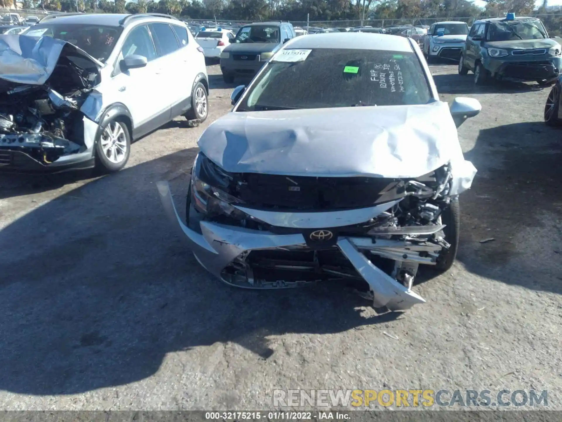 6 Photograph of a damaged car JTDEPRAE5LJ008903 TOYOTA COROLLA 2020