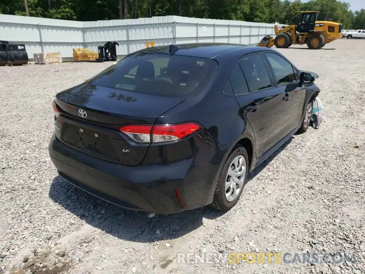 4 Photograph of a damaged car JTDEPRAE5LJ009579 TOYOTA COROLLA 2020