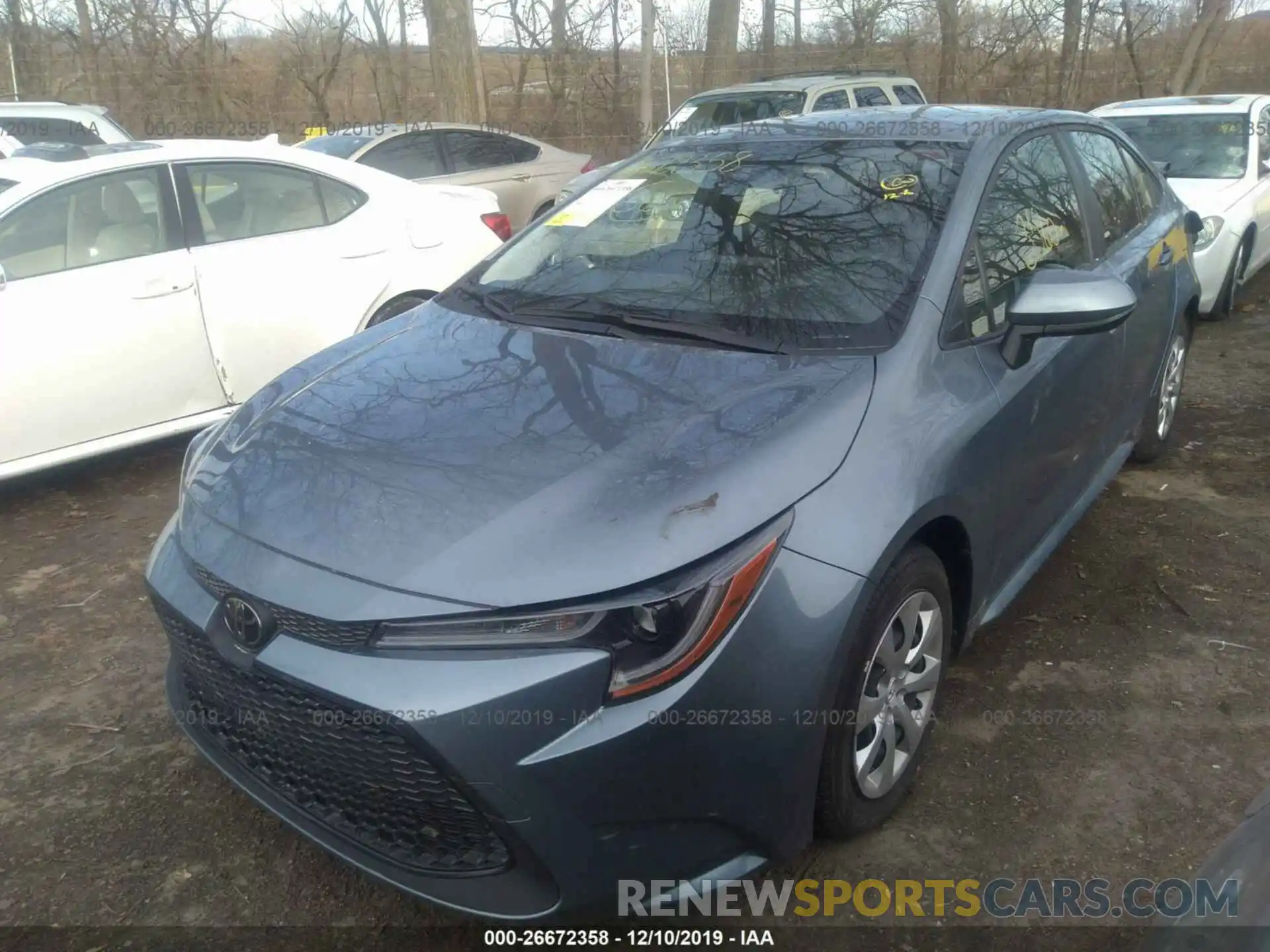 2 Photograph of a damaged car JTDEPRAE5LJ010019 TOYOTA COROLLA 2020