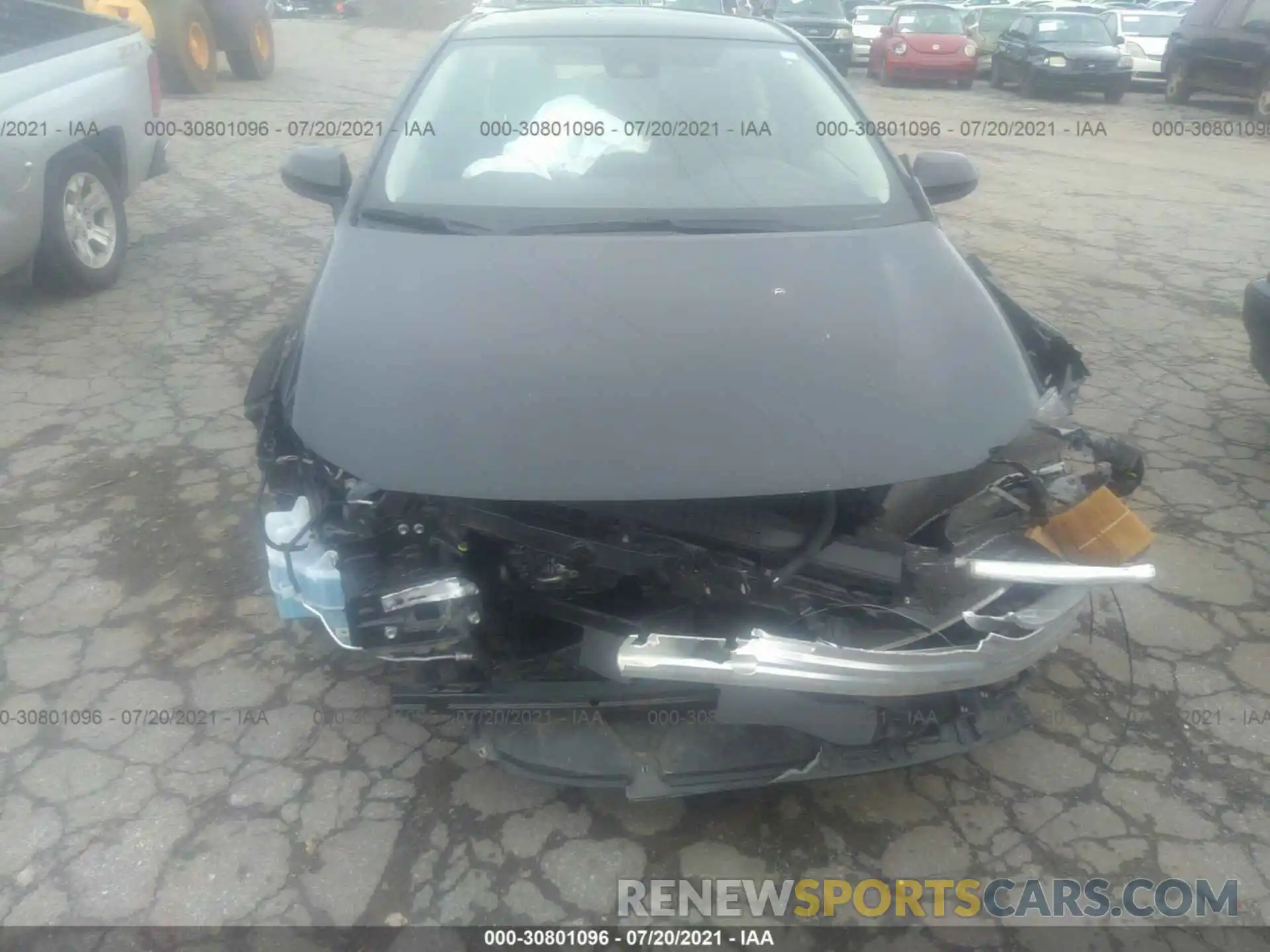 6 Photograph of a damaged car JTDEPRAE5LJ011185 TOYOTA COROLLA 2020