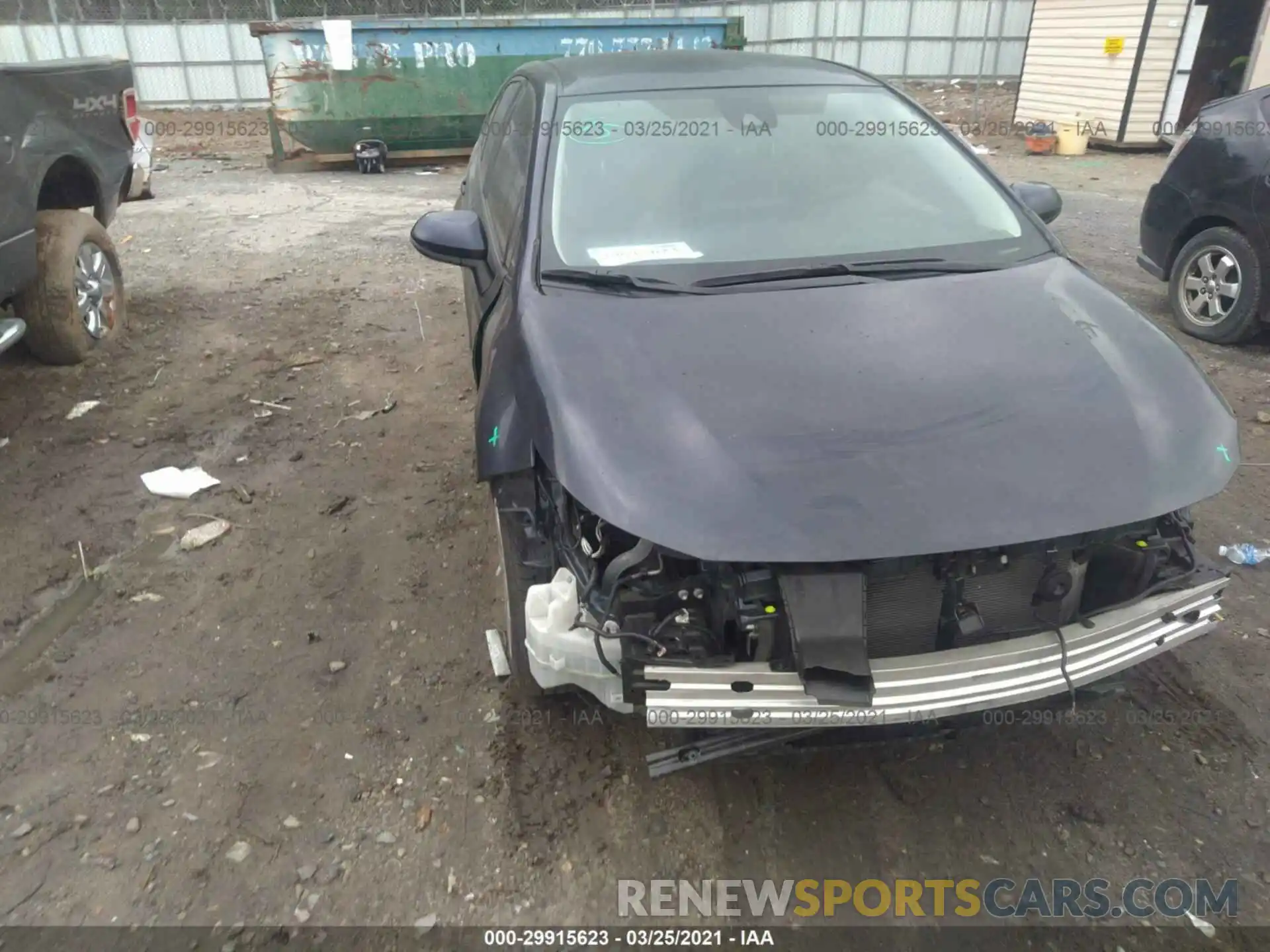 6 Photograph of a damaged car JTDEPRAE5LJ011686 TOYOTA COROLLA 2020