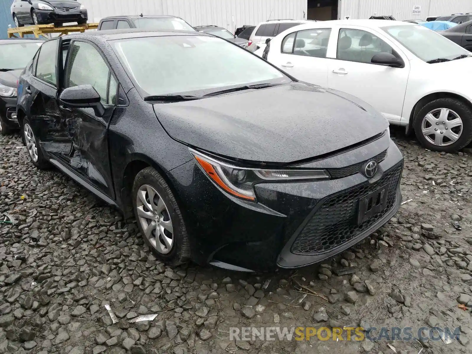 1 Photograph of a damaged car JTDEPRAE5LJ012417 TOYOTA COROLLA 2020