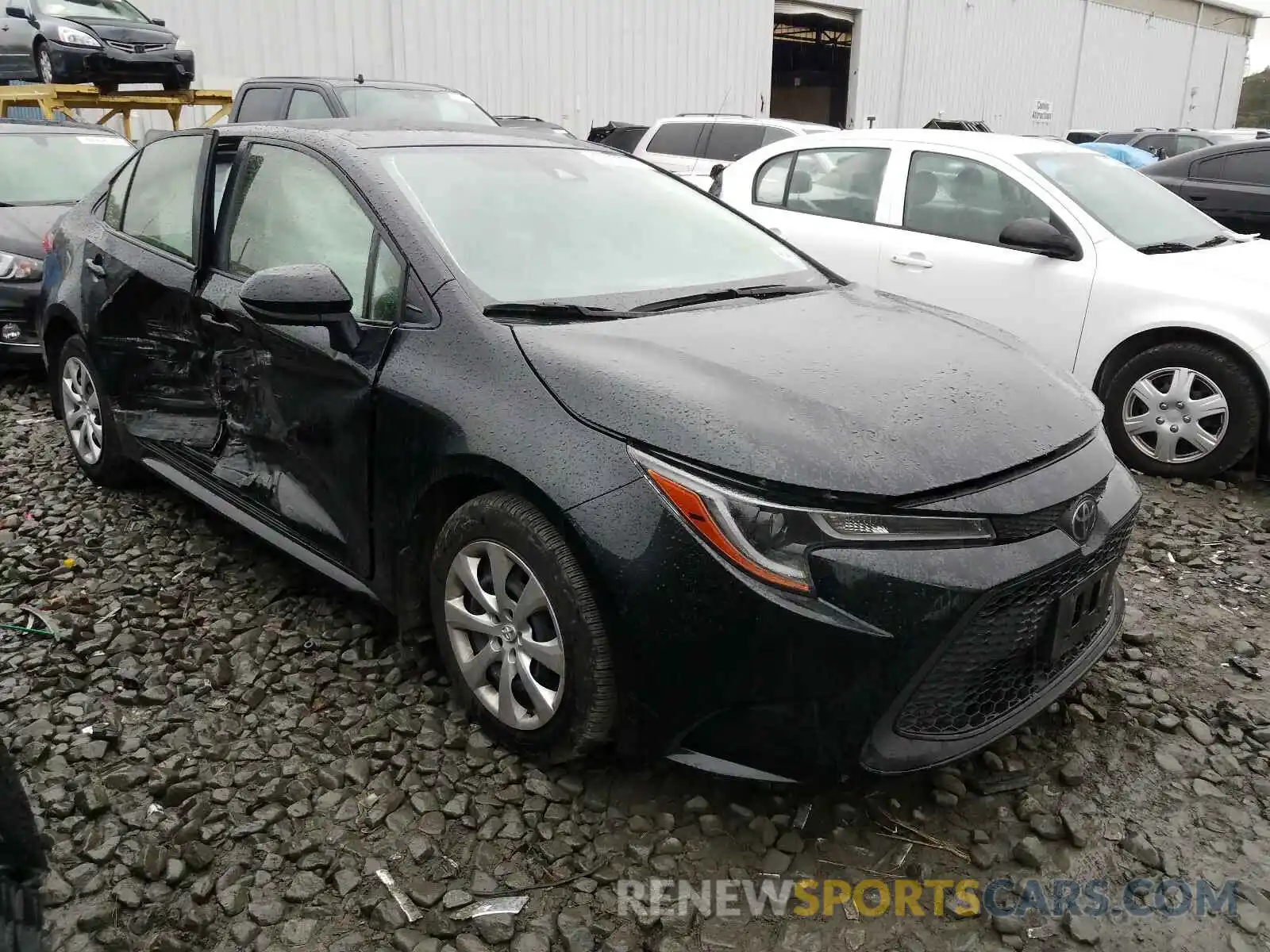 9 Photograph of a damaged car JTDEPRAE5LJ012417 TOYOTA COROLLA 2020