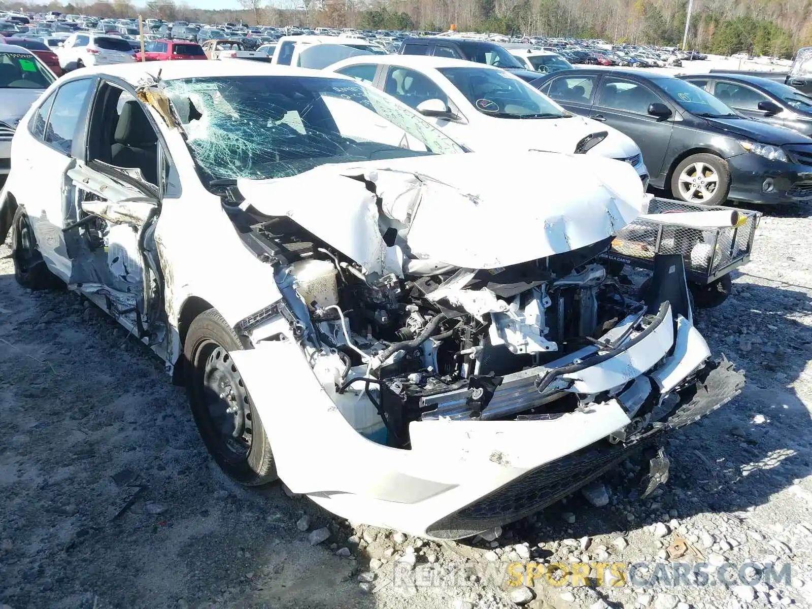 9 Photograph of a damaged car JTDEPRAE5LJ013650 TOYOTA COROLLA 2020