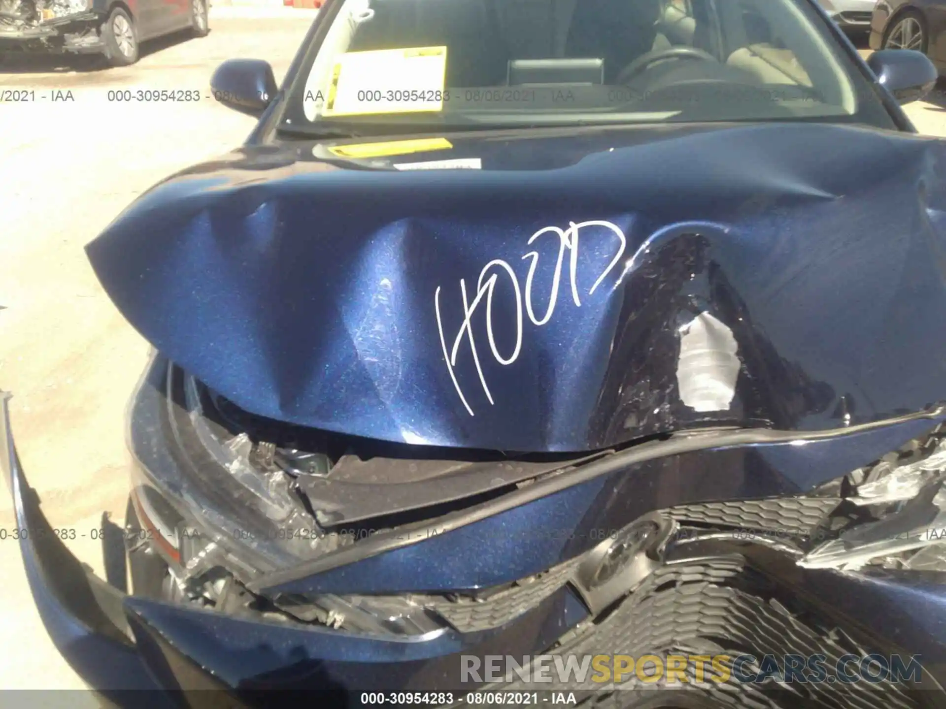 10 Photograph of a damaged car JTDEPRAE5LJ014801 TOYOTA COROLLA 2020