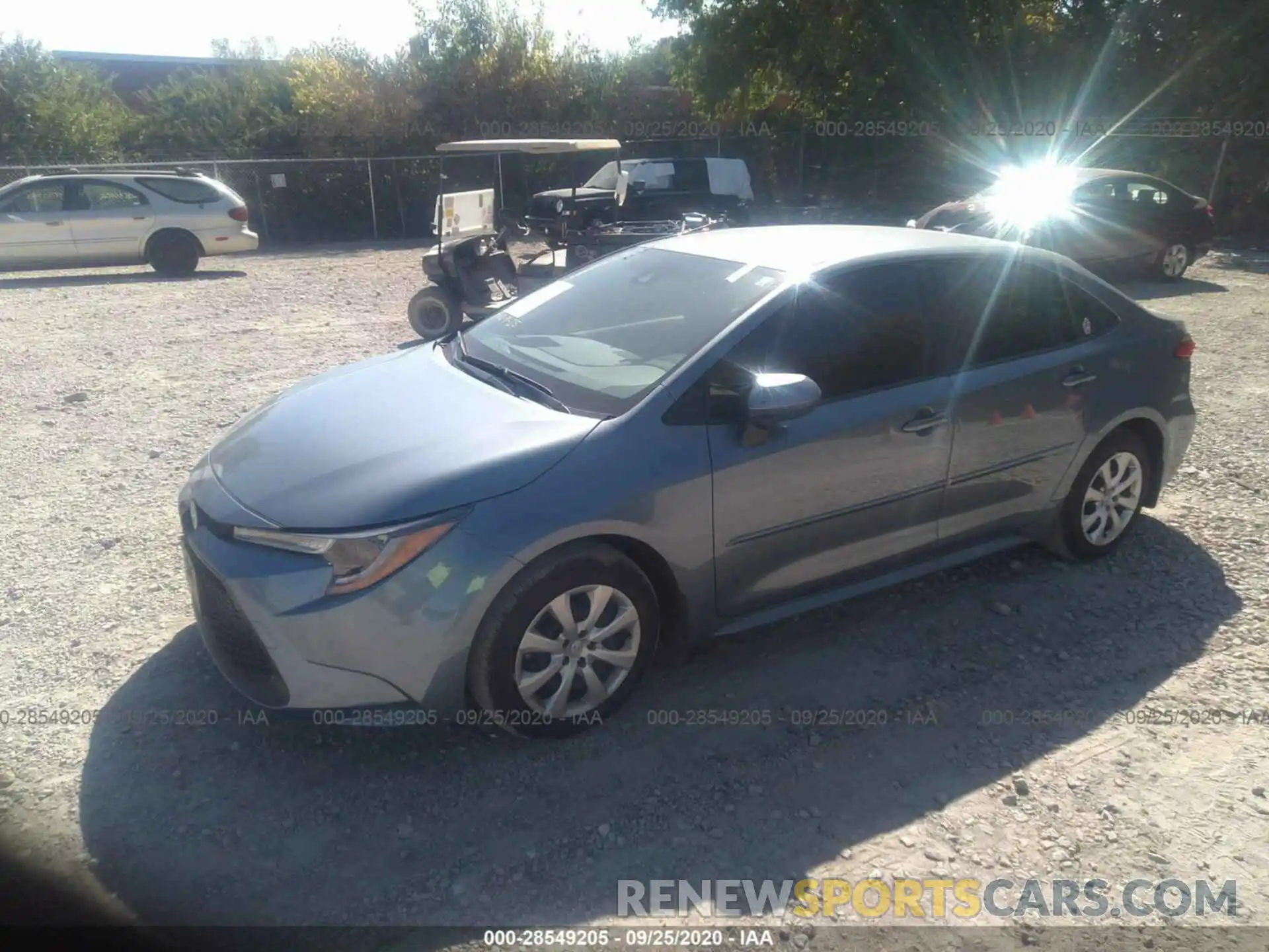 2 Photograph of a damaged car JTDEPRAE5LJ014927 TOYOTA COROLLA 2020