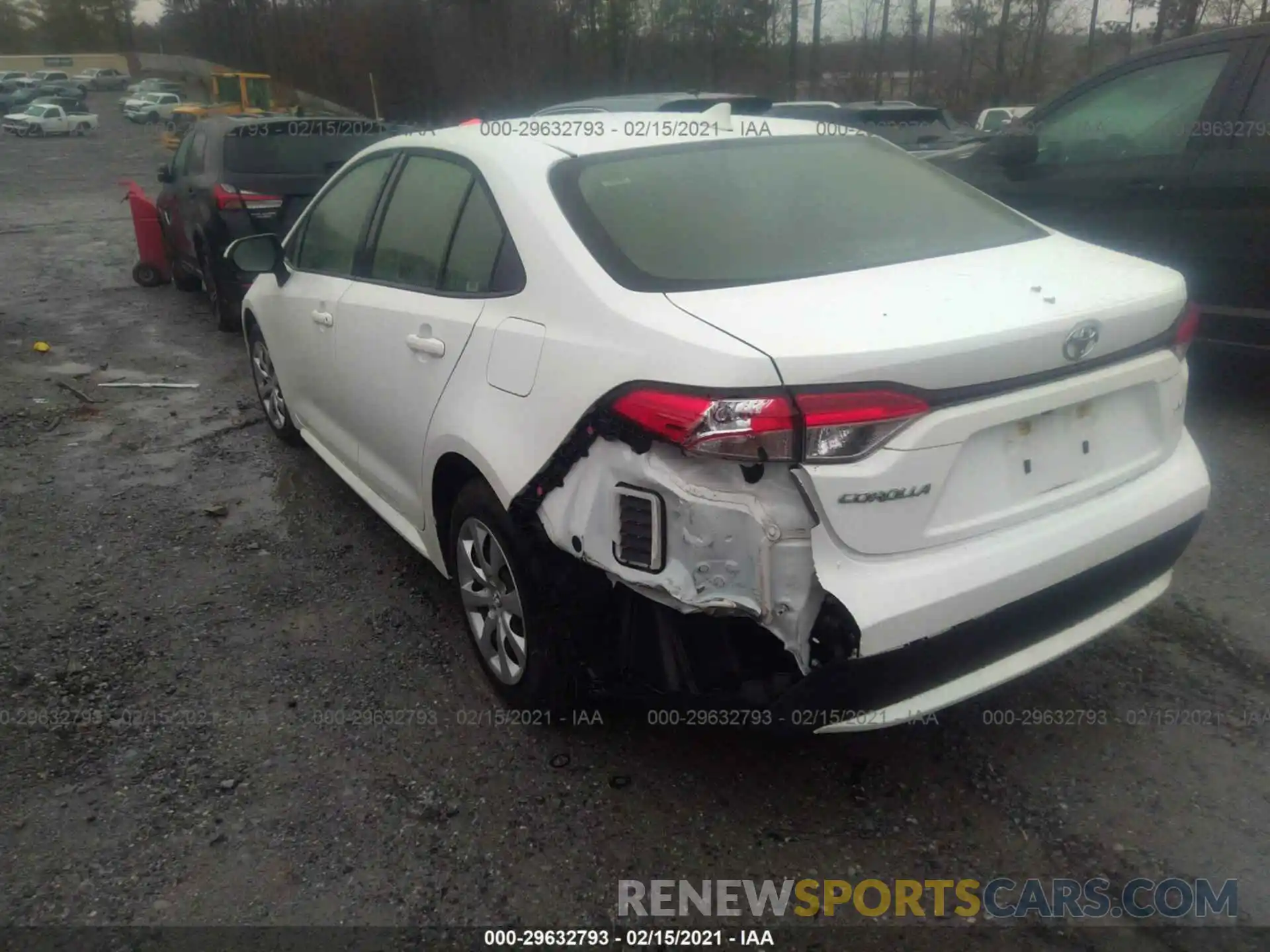 6 Photograph of a damaged car JTDEPRAE5LJ017729 TOYOTA COROLLA 2020