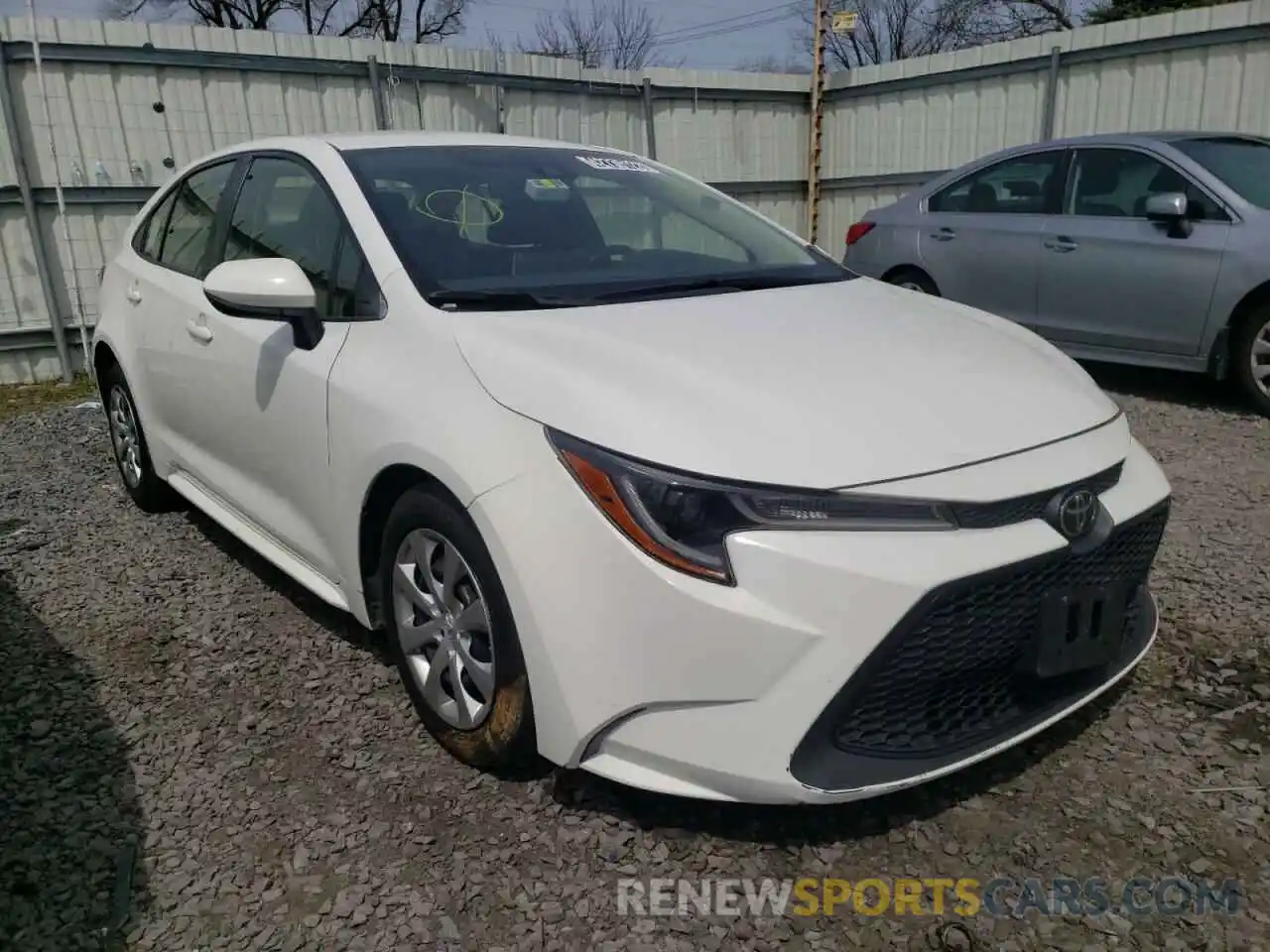 1 Photograph of a damaged car JTDEPRAE5LJ017827 TOYOTA COROLLA 2020