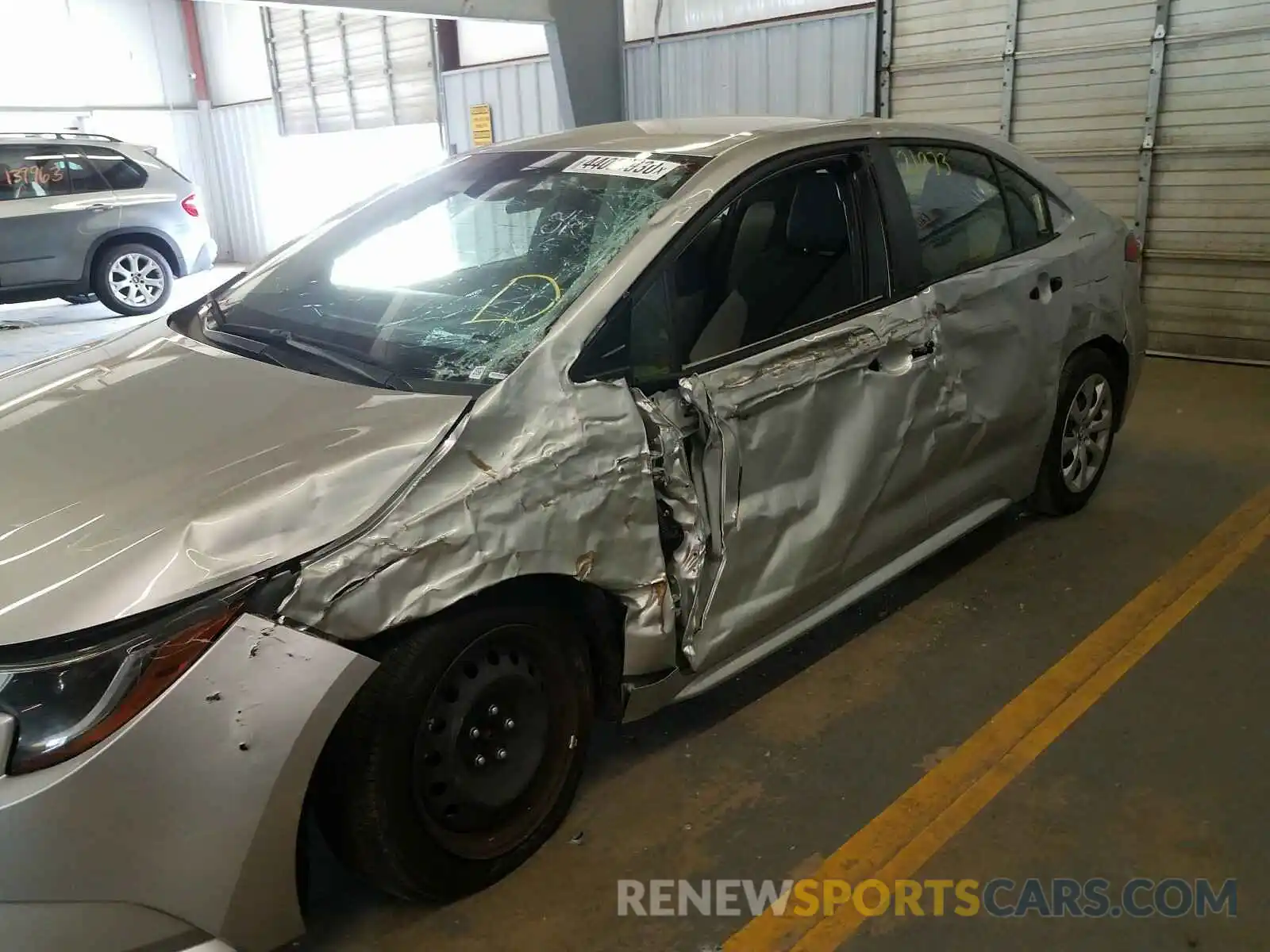 9 Photograph of a damaged car JTDEPRAE5LJ018069 TOYOTA COROLLA 2020