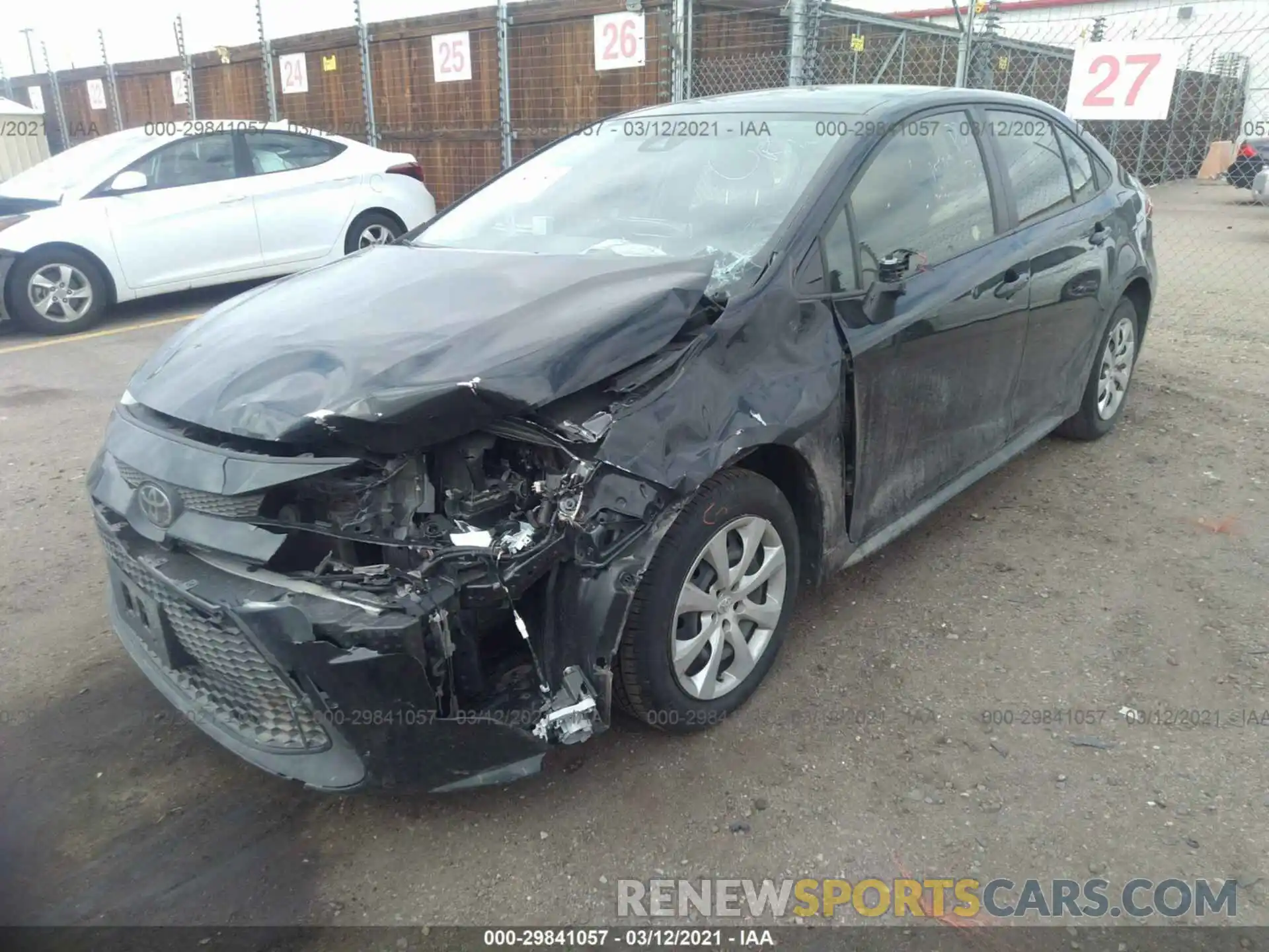 6 Photograph of a damaged car JTDEPRAE5LJ018587 TOYOTA COROLLA 2020