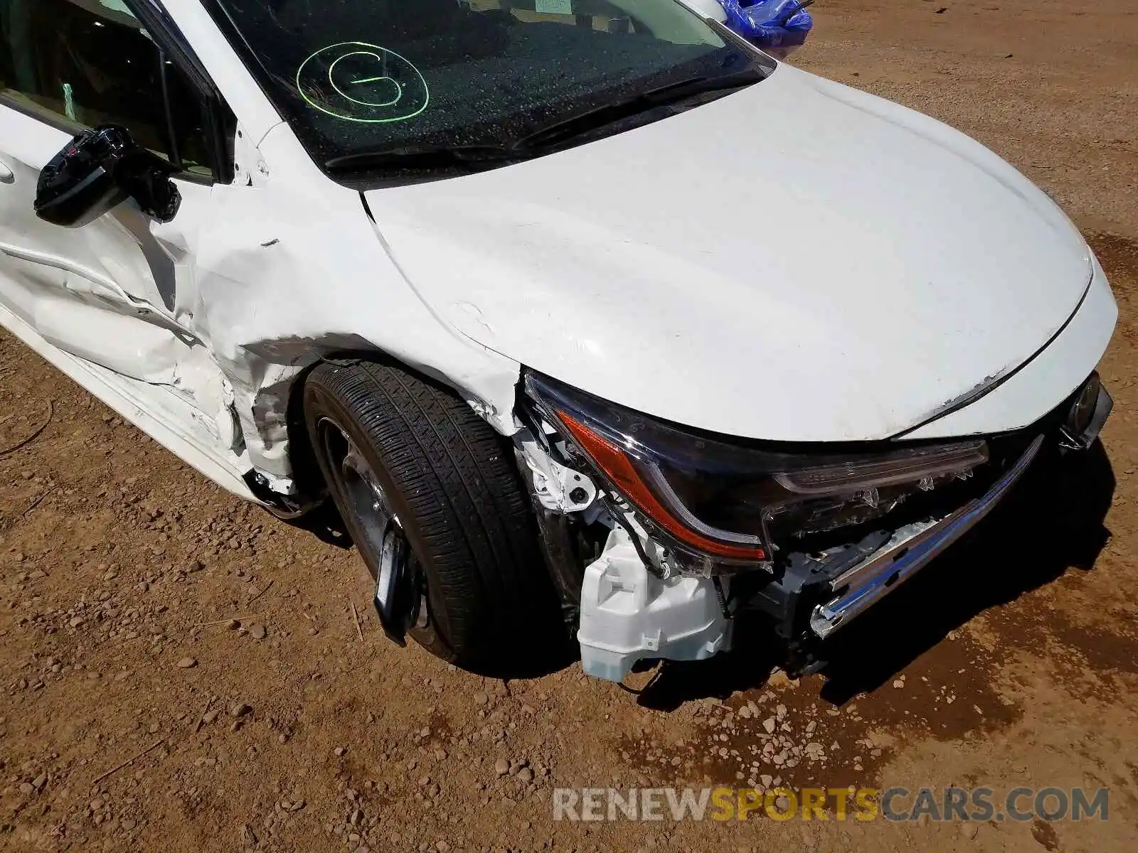 9 Photograph of a damaged car JTDEPRAE5LJ018749 TOYOTA COROLLA 2020